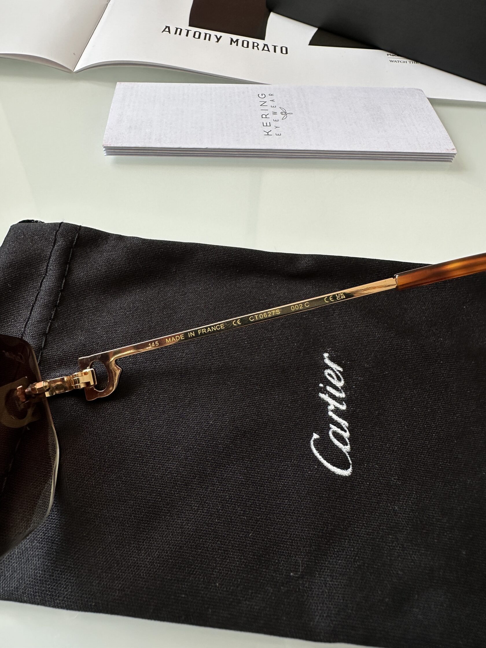 Cartier CT0627S 002C Brown/Gold - 10