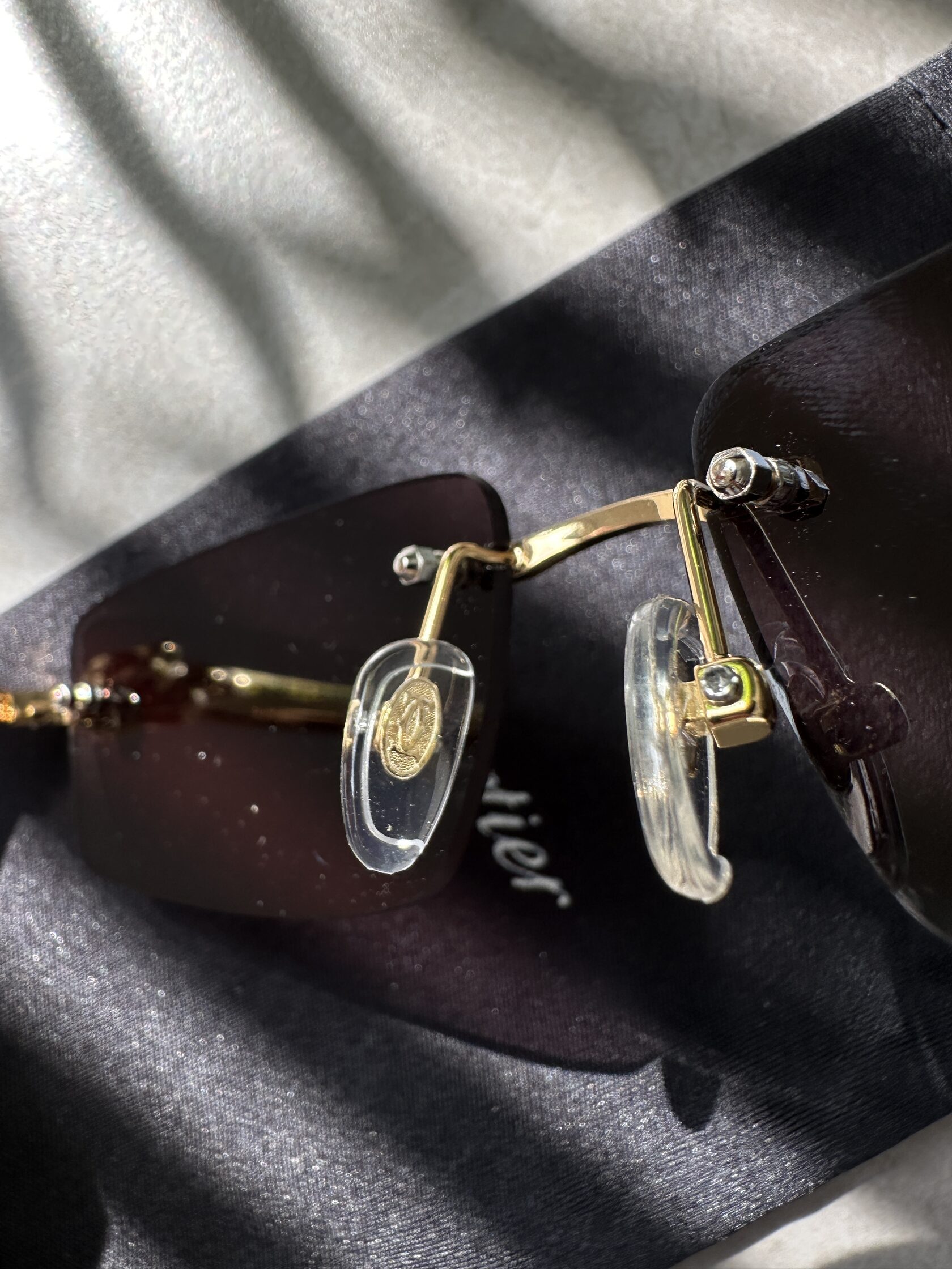 Cartier Panthère Black/Gold CT0430S 004 AD - 12