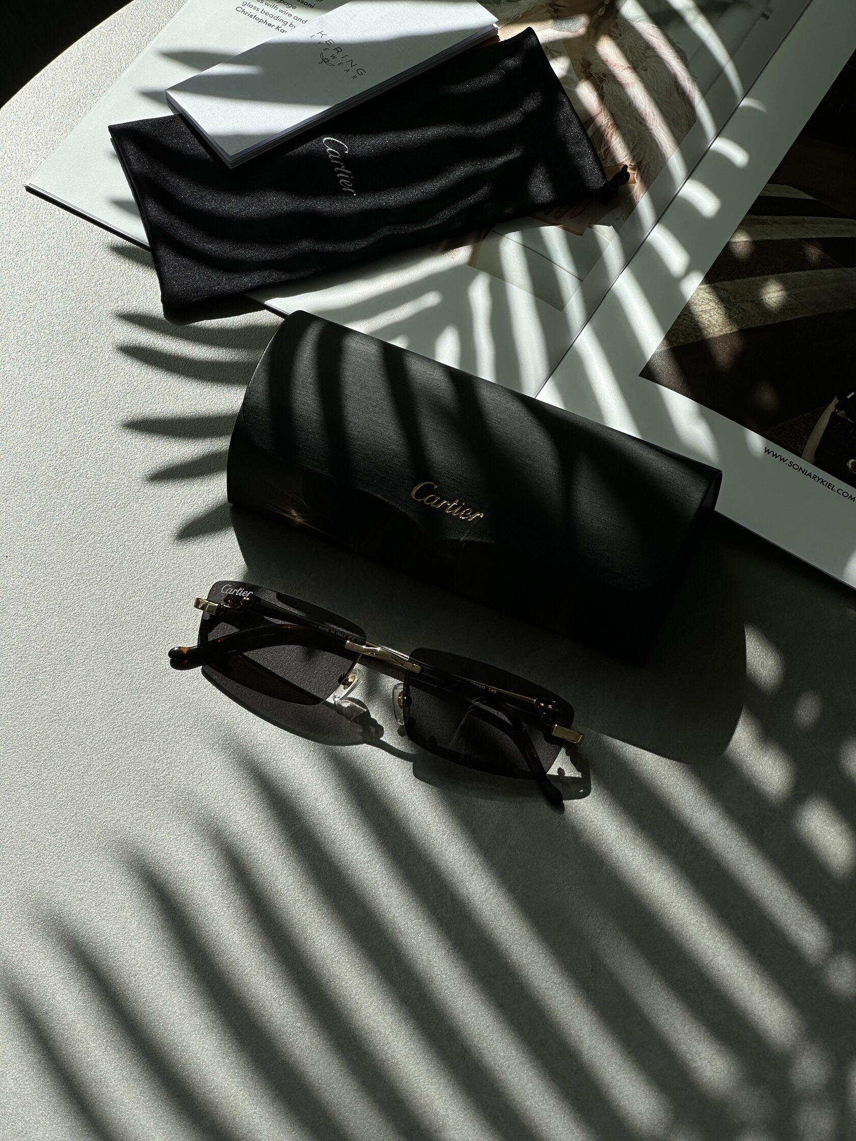 Cartier Panthère Black/Gold CT0430S 004 AD - 4