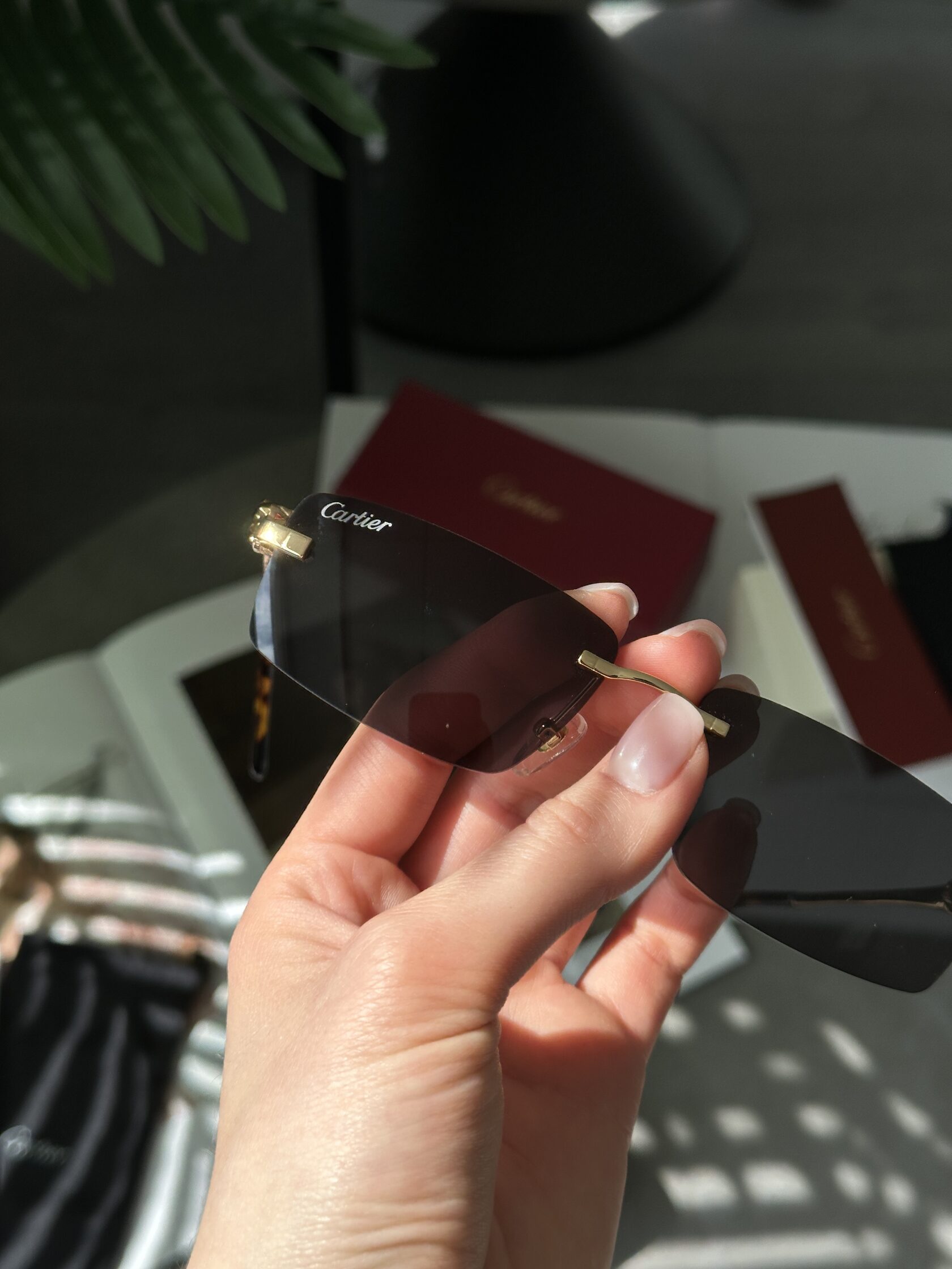 Cartier Panthère Black/Gold CT0430S 004 AD - 9