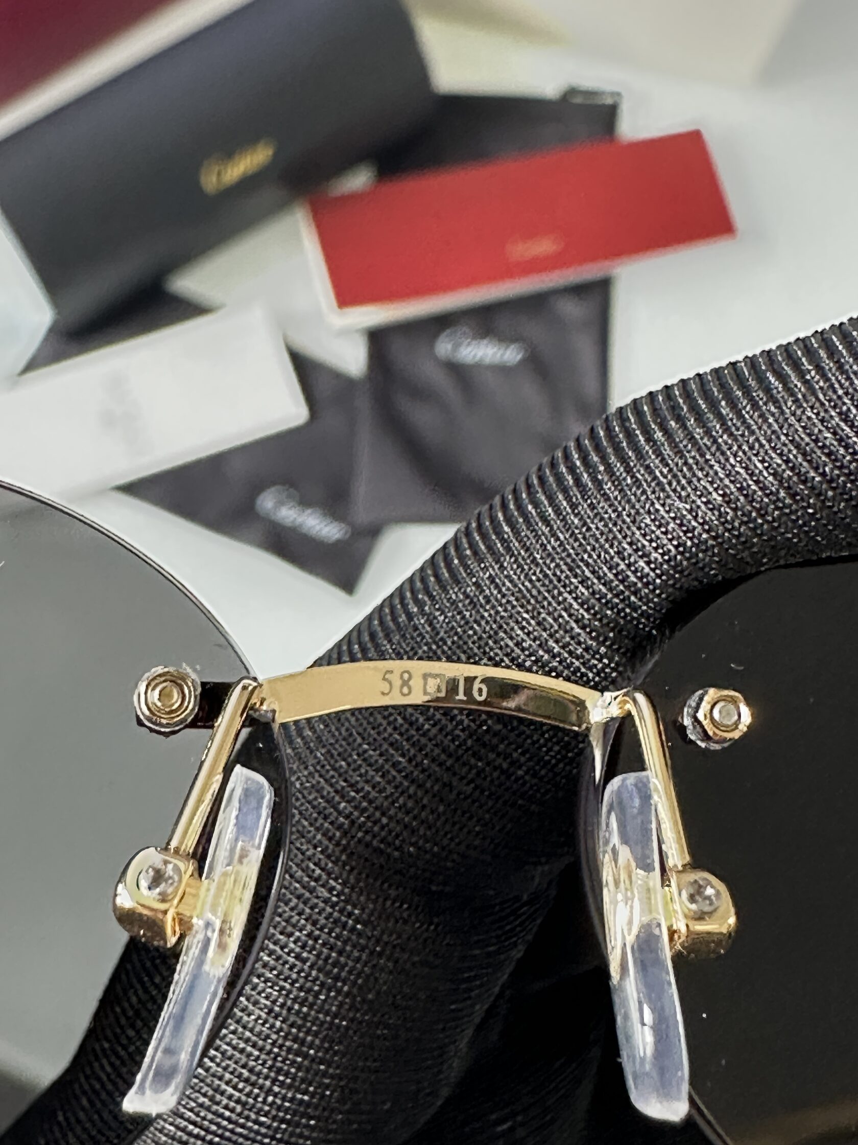 Cartier Panthère Black/Gold CT0504S - 16