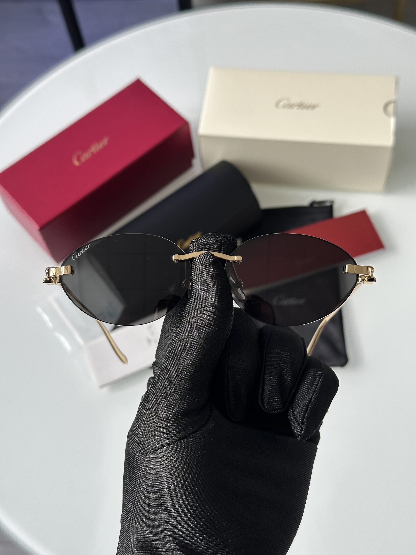 Cartier Panthère Black/Gold CT0504S - 6