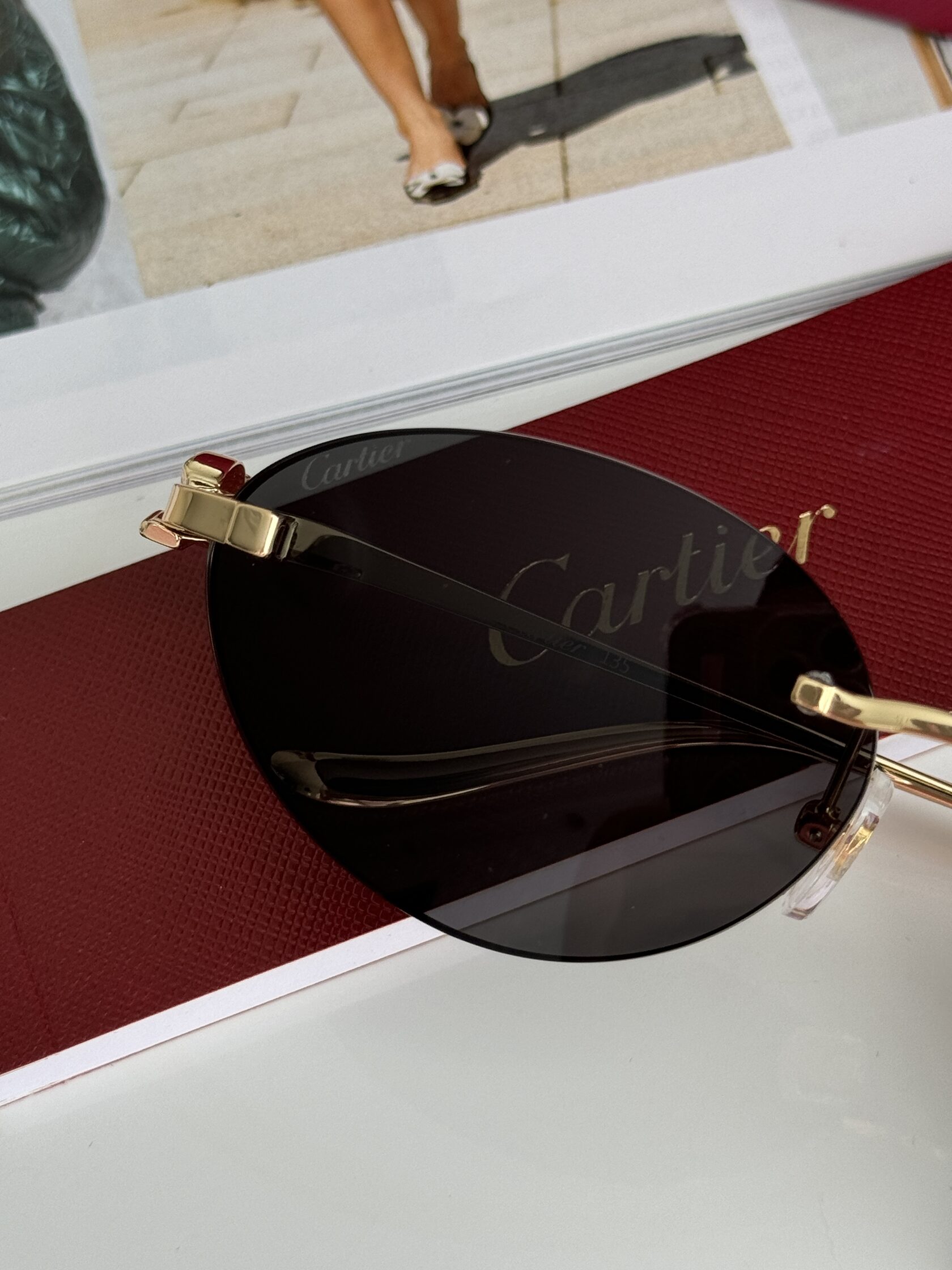 Cartier Panthère Black/Gold CT0504S - 9