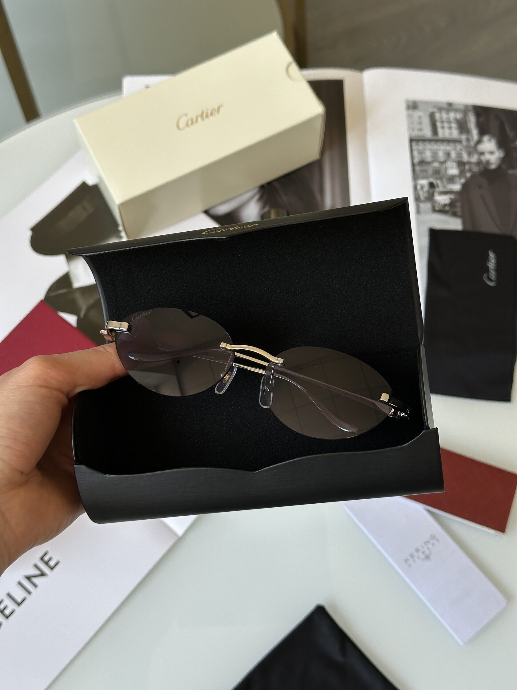 Cartier Panthère Blue/Silver CT0504S - 3