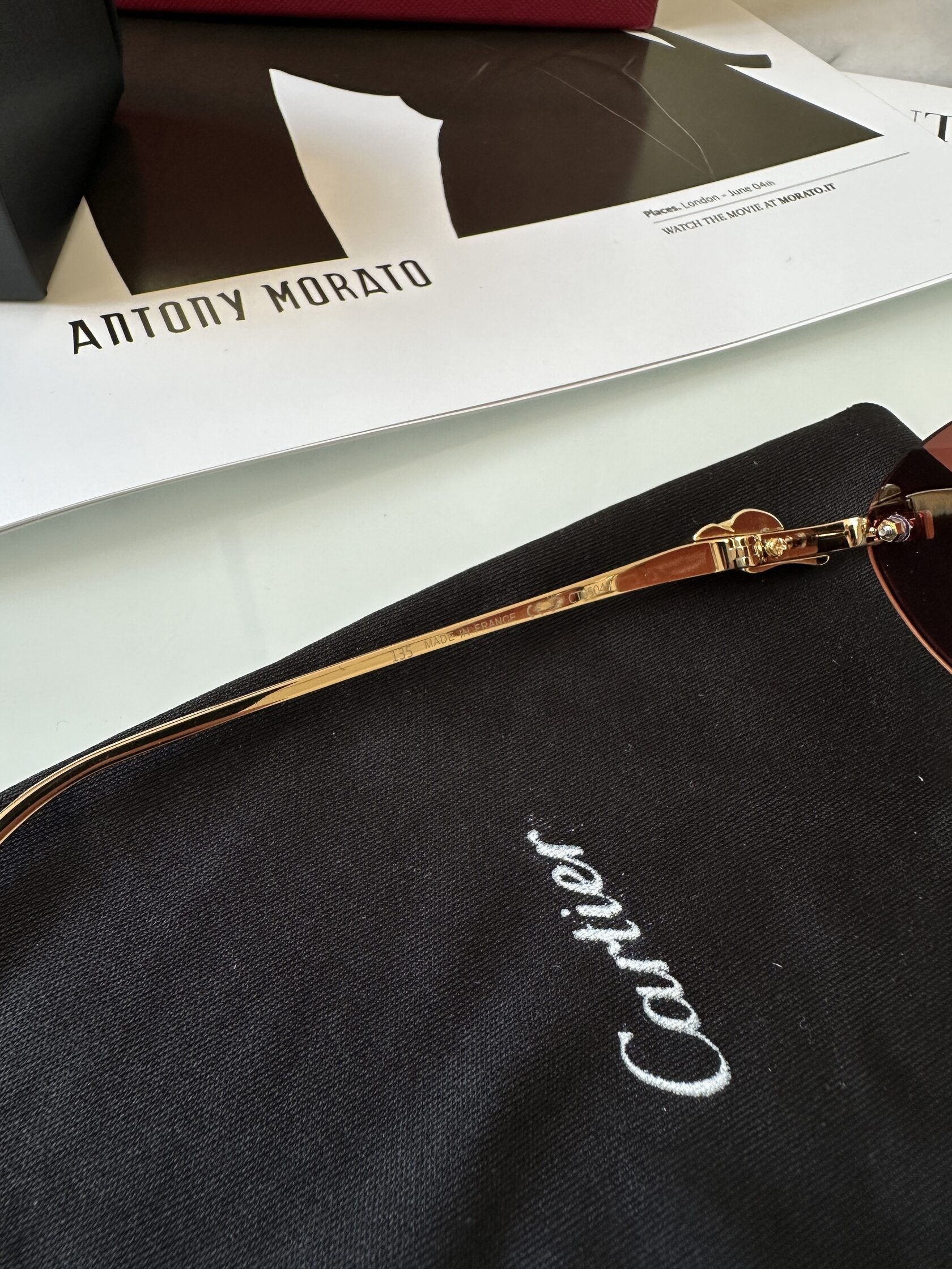 Cartier Panthère Brown/Gold CT0504S - 11