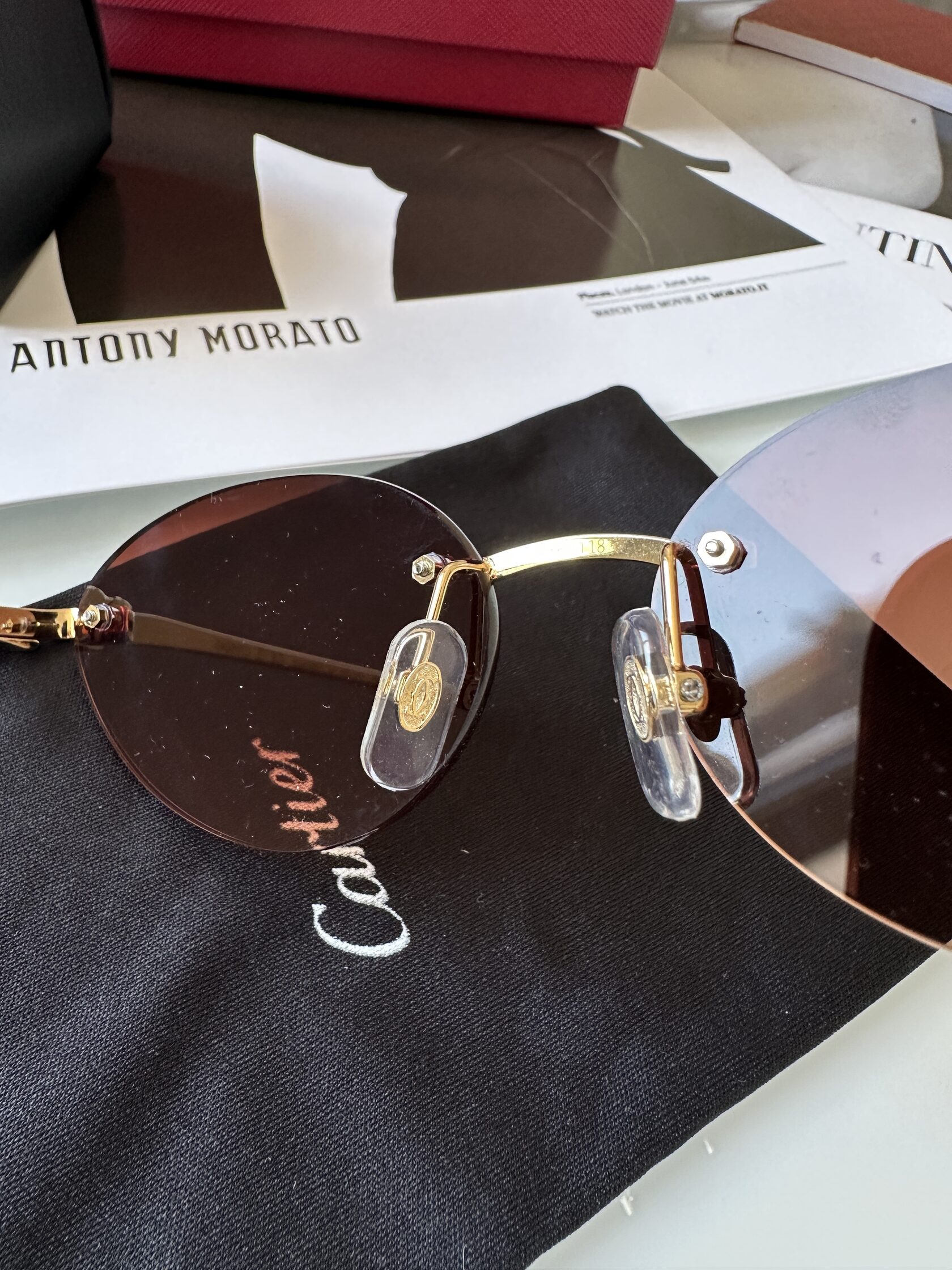 Cartier Panthère Brown/Gold CT0504S - 8