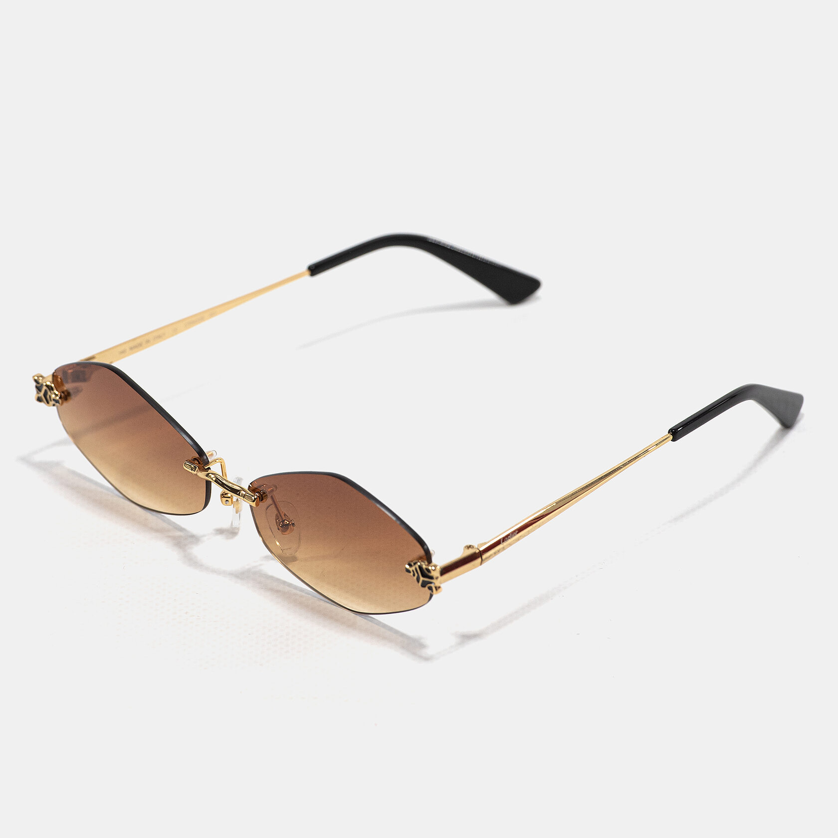 Cartier Panthère CT0065S 002 Gold/Brown - 3