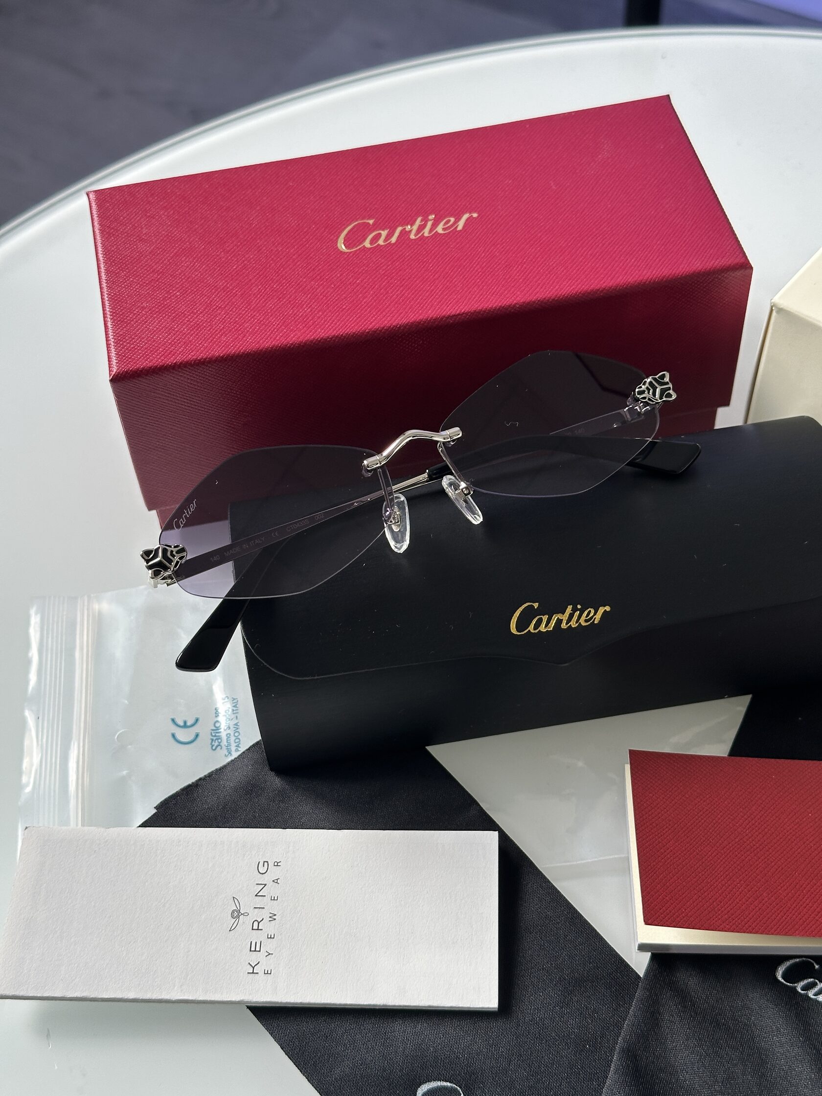 Cartier Panthère Losange Blue/Silver CT0433S - 2