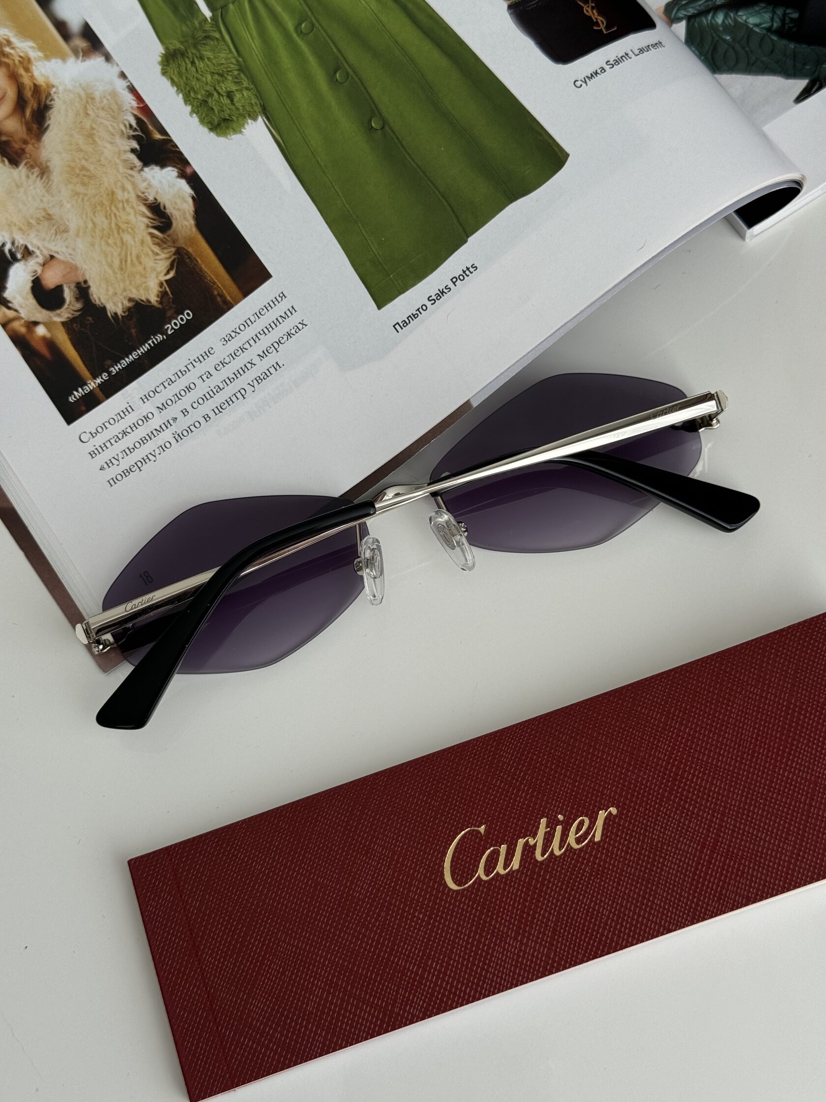 Cartier Panthère Losange Blue/Silver CT0433S - 8