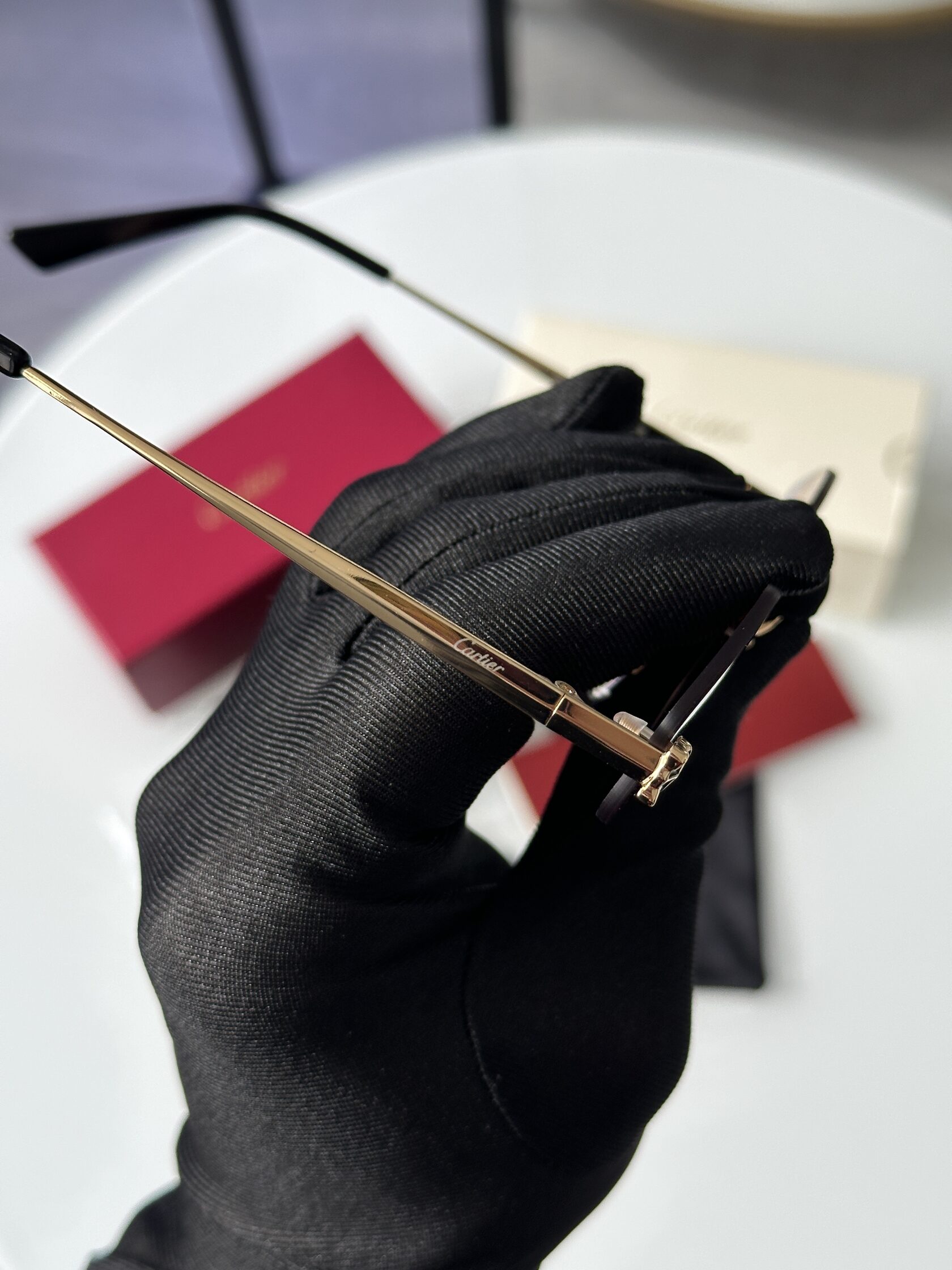 Cartier Panthère Losange Brown/Gold CT0433S - 10