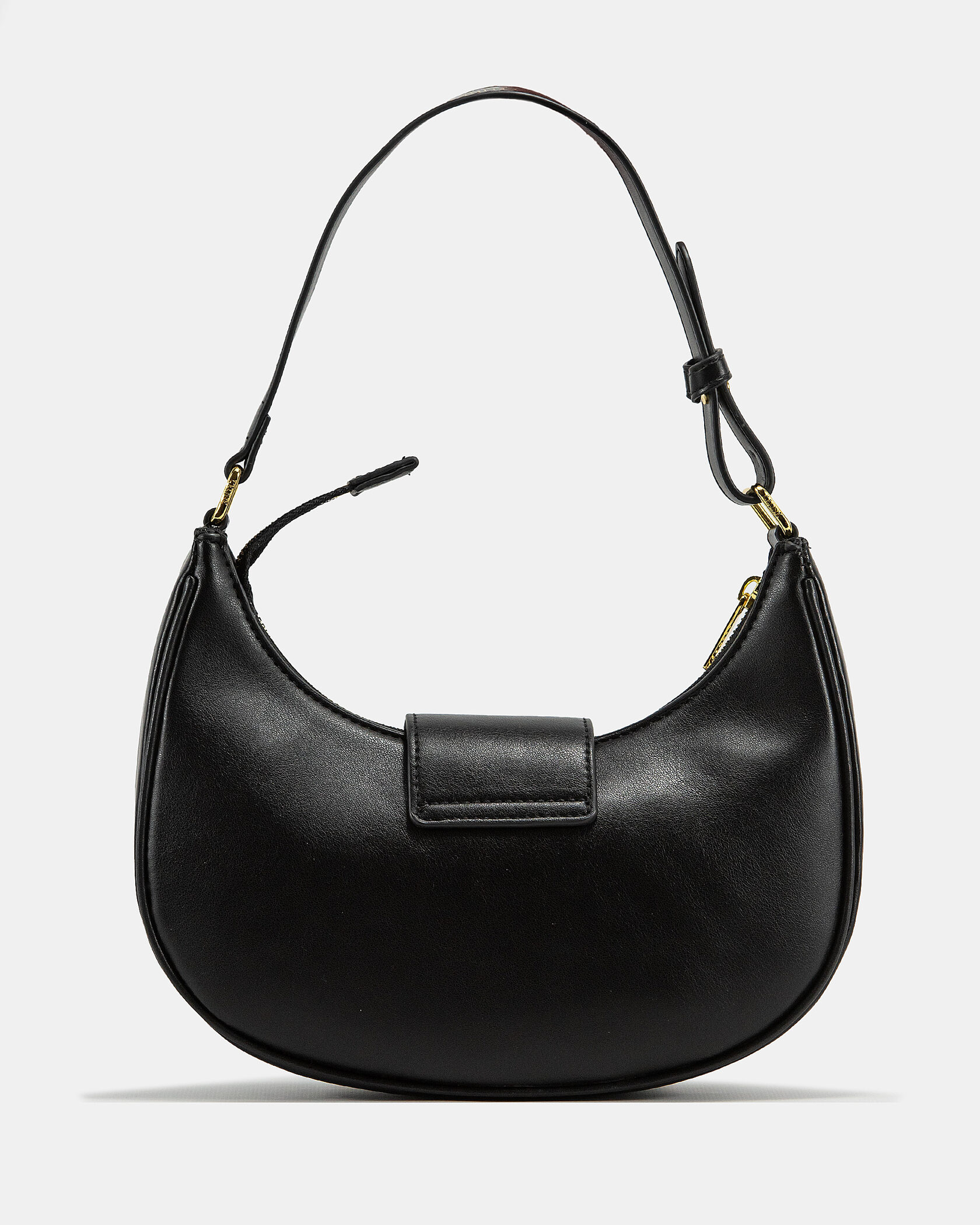 Celine Ava Triomphe Soft Bag in Smooth Calfskin Black - 10