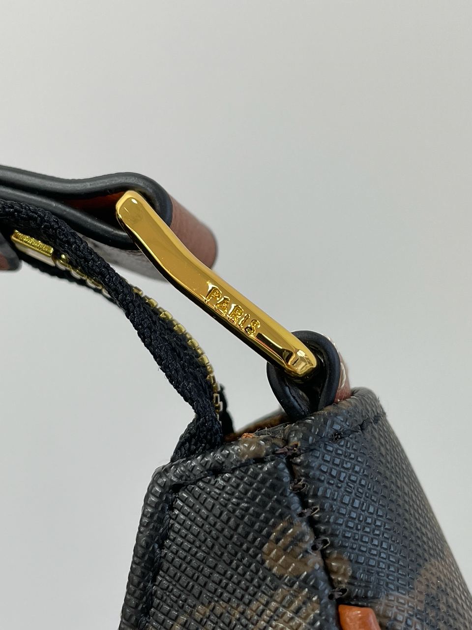 Celine Medium Ava Triomphe Bag in Triomphe Canvas And Calfskin Tan - 16