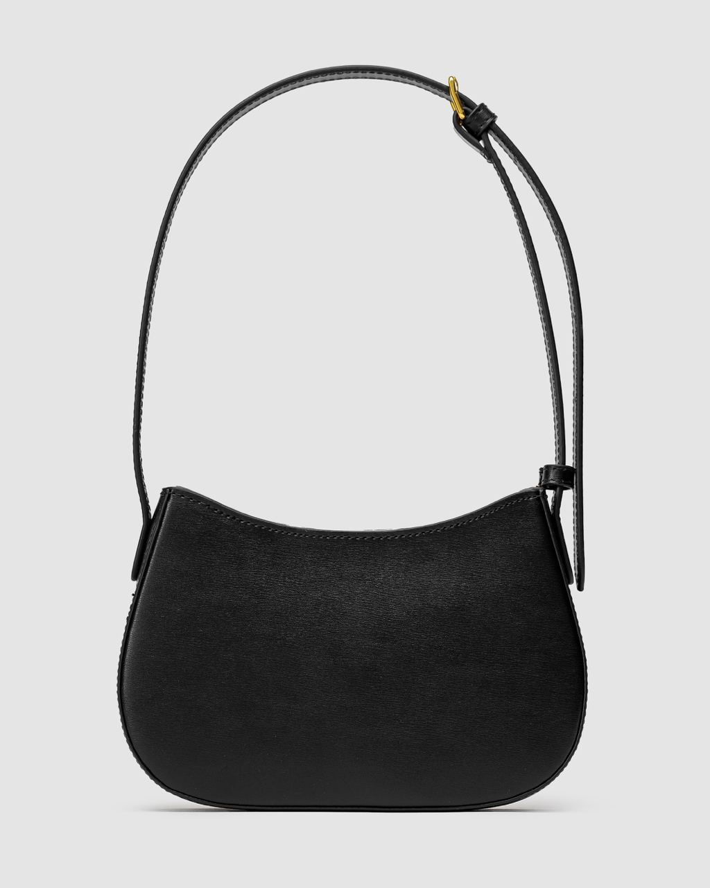 Celine Medium Tilly Bag in Shiny Calfskin Black - 15