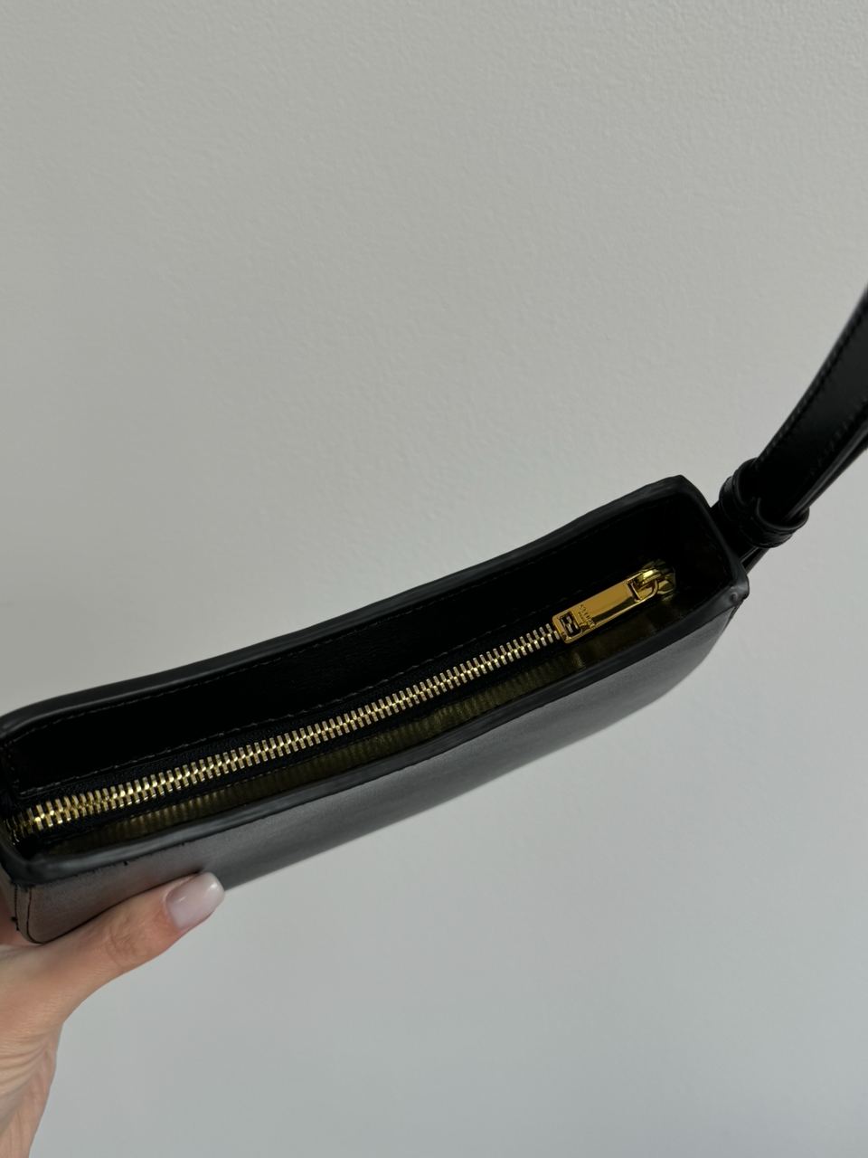 Celine Medium Tilly Bag in Shiny Calfskin Black - 23