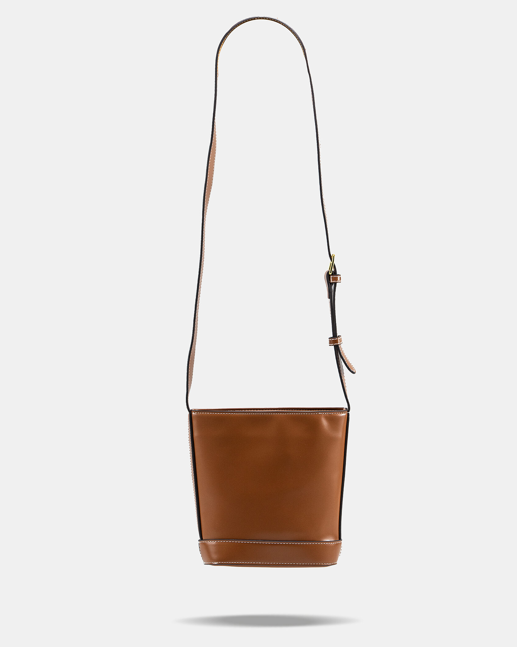 Celine Small Bucket Cuir Triomphe In Smooth Calfskin Tan Brown - 10