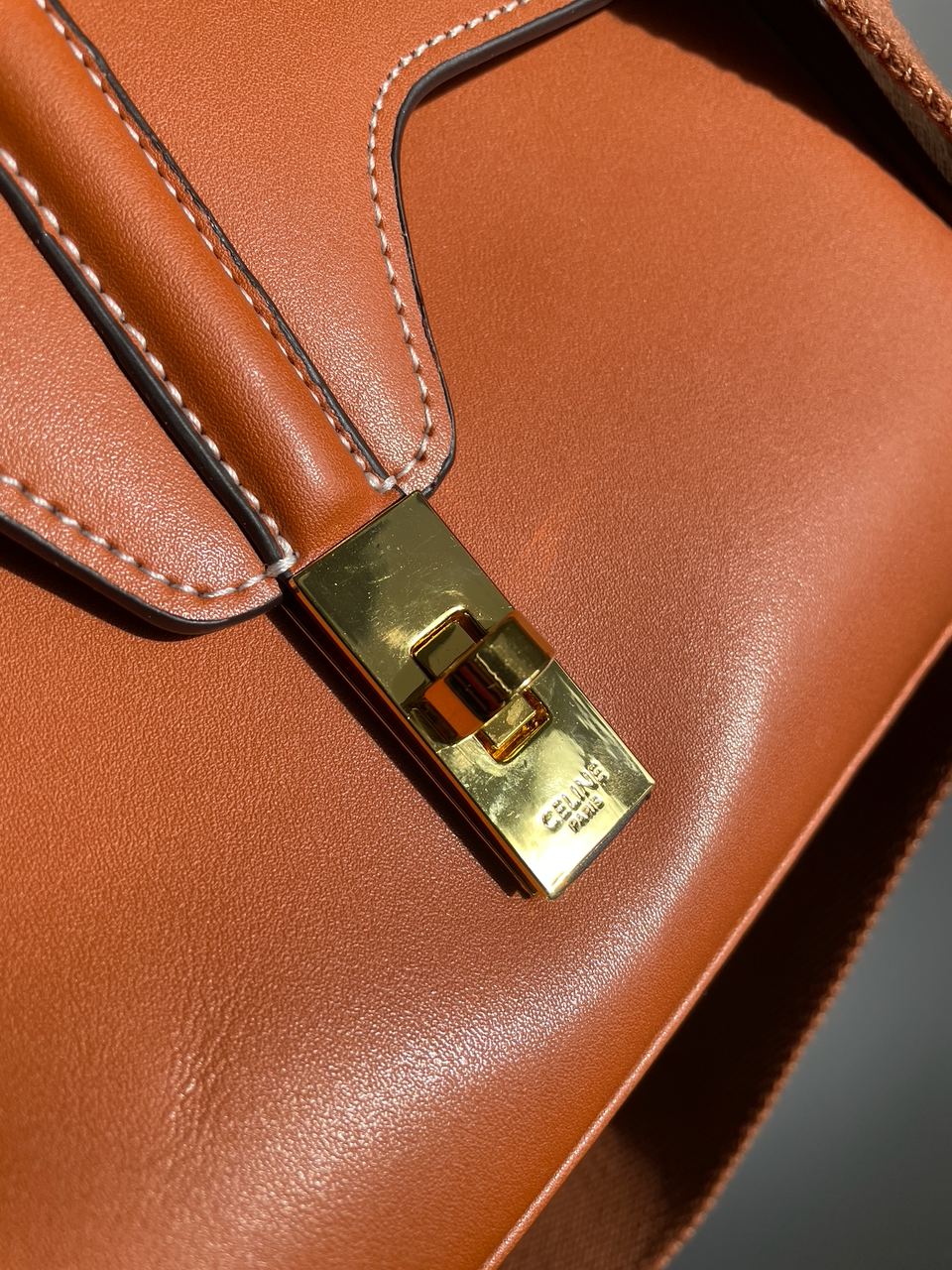 Celine Teen Soft 16 In Smooth Calfskin Tan Brown - 12