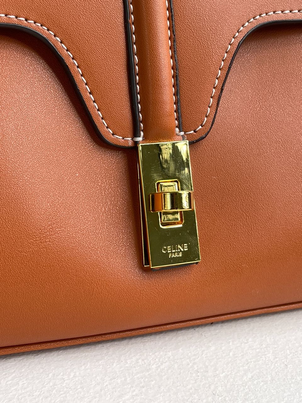 Celine Teen Soft 16 In Smooth Calfskin Tan Brown - 13