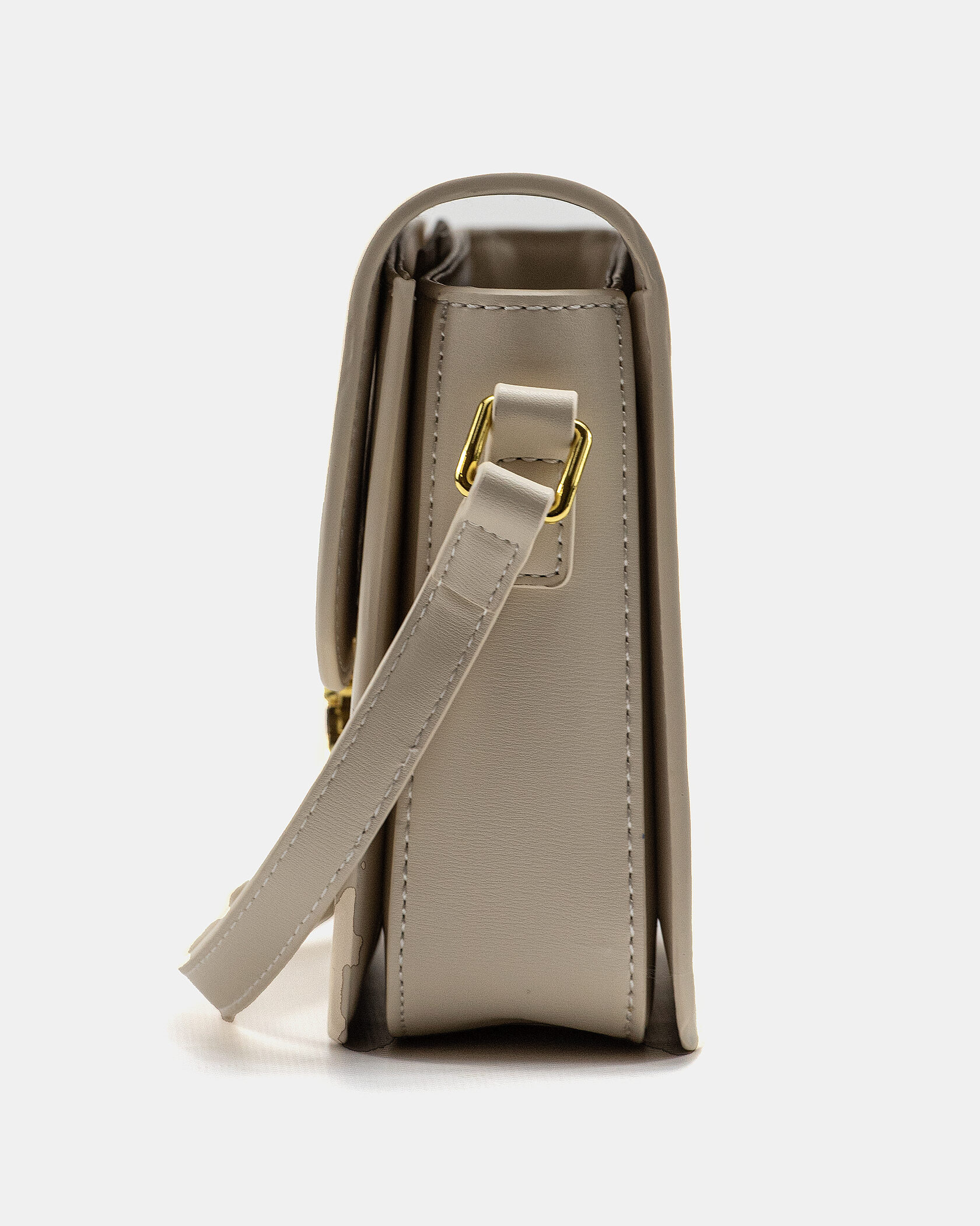 Celine Teen Triomphe Bag in Shiny Calfskin Milk - 9