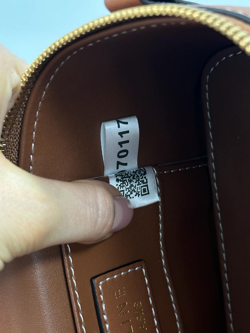 Celine Vanity In Smooth Satinated Calfskin Brown - 15