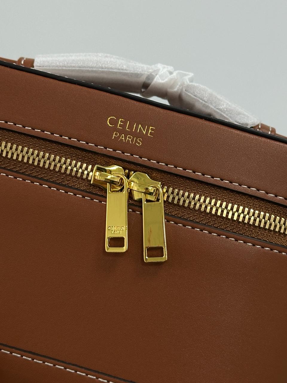 Celine Vanity In Smooth Satinated Calfskin Brown - 5