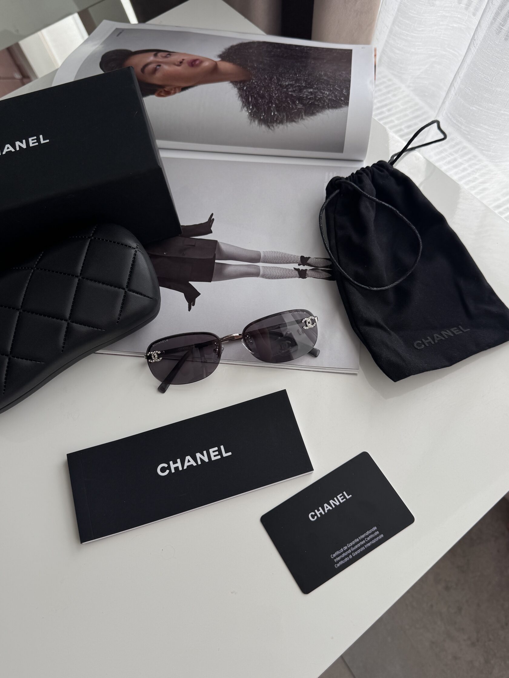 Chanel Black/Silver CH4099 C02 - 5