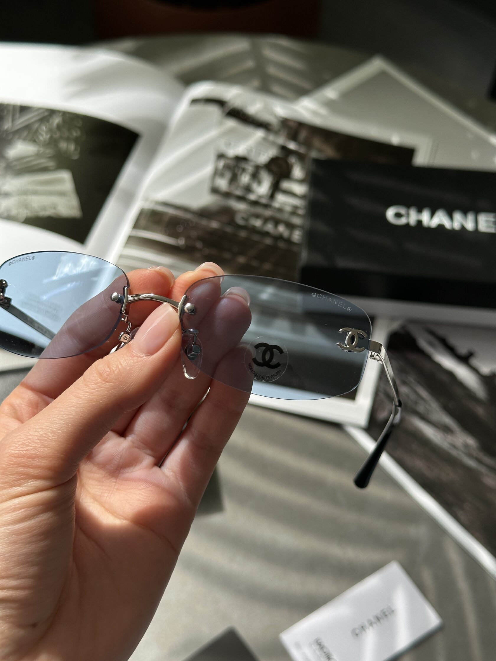 Chanel Blue/Silver CH4002 C02 - 4