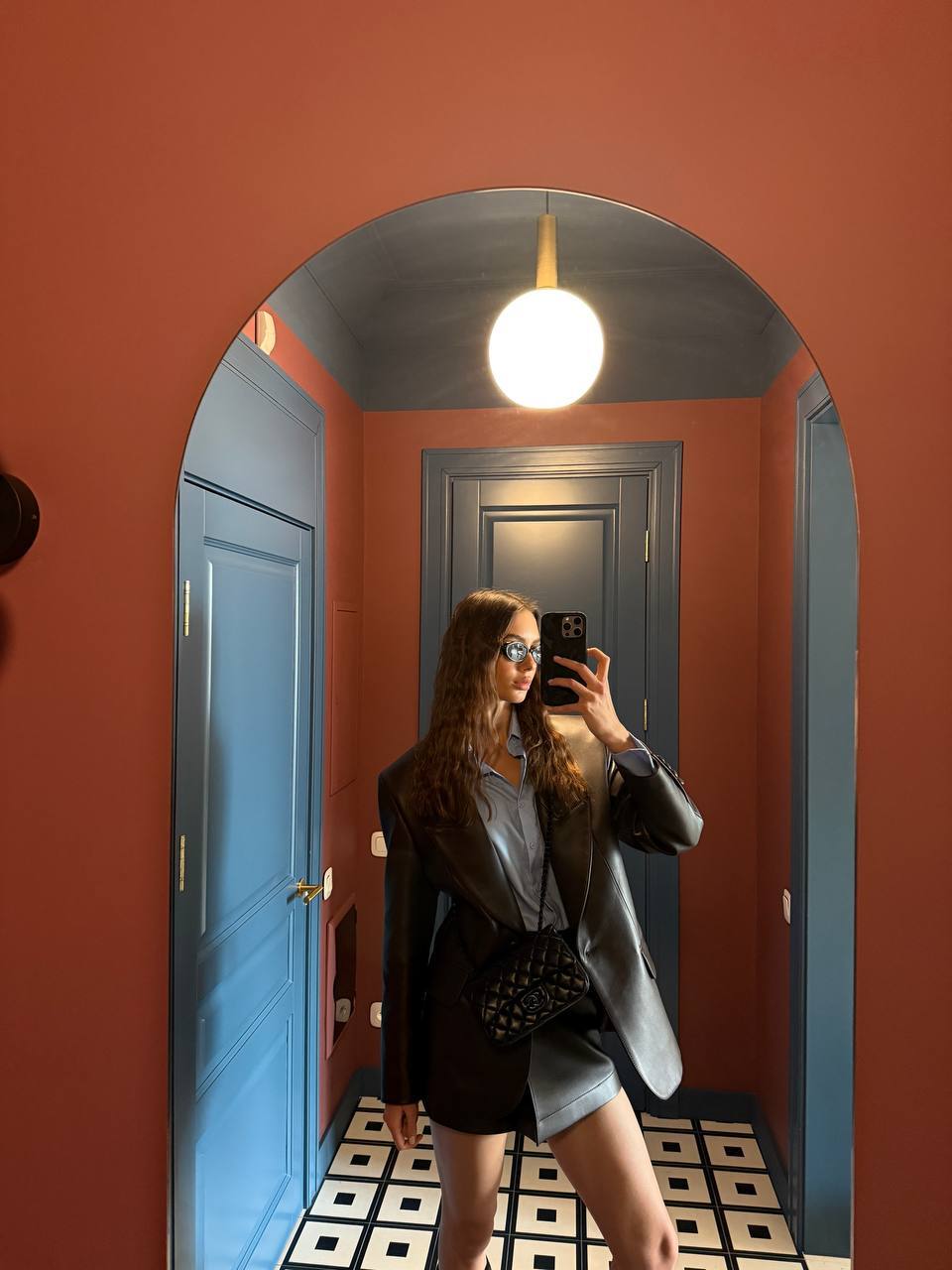 Chanel Classic 1.55 Small Single Flap Total Black - 5