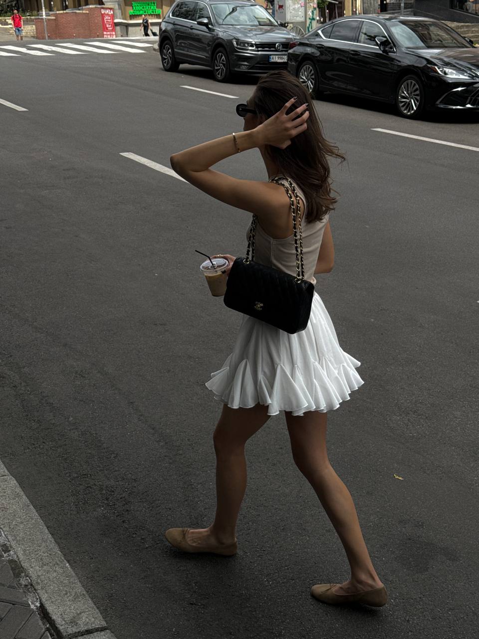 Chanel Classic Double Flap Bag Medium in Black Caviar Leather with Gold Hardware - 13