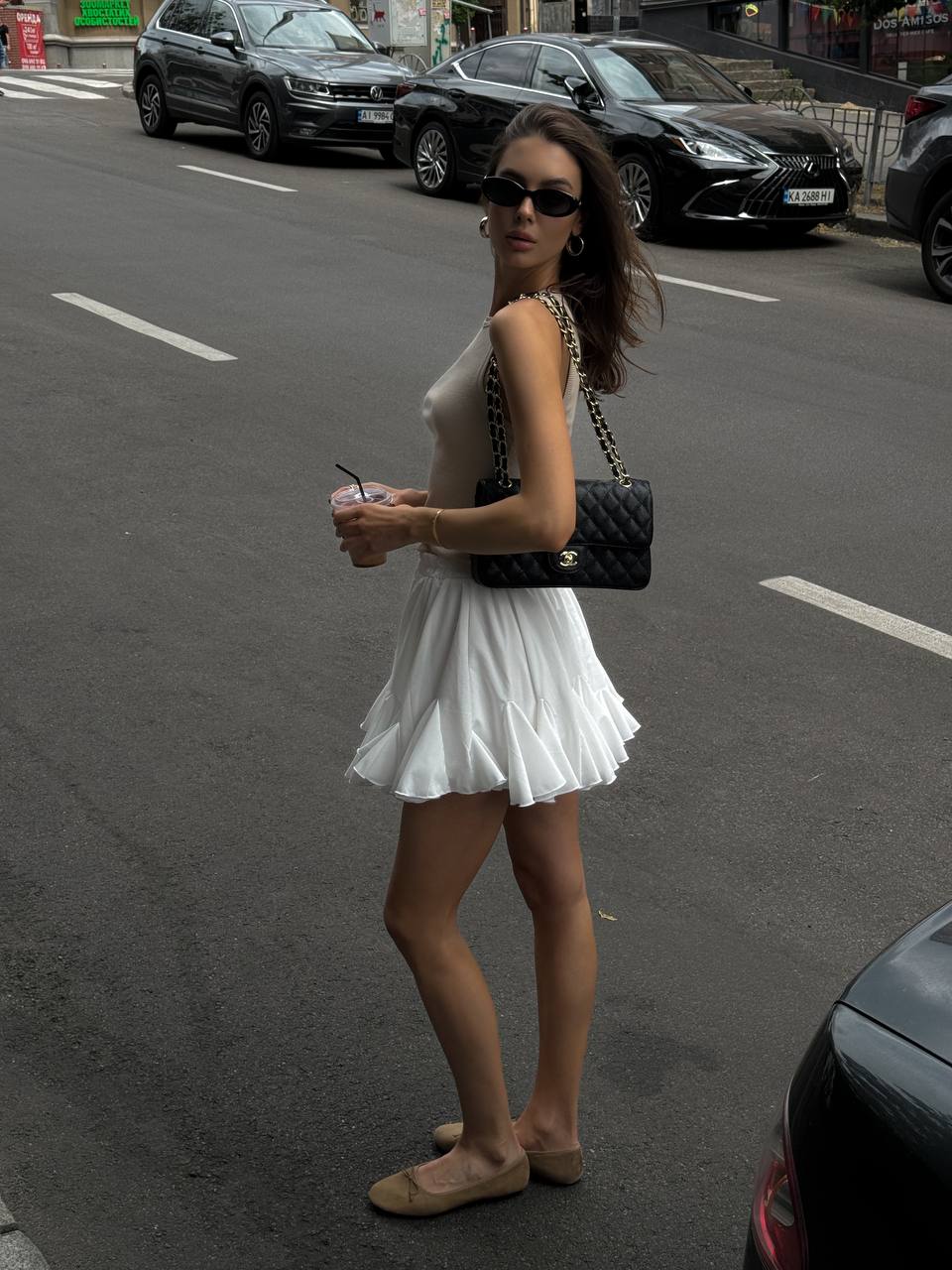 Chanel Classic Double Flap Bag Medium in Black Caviar Leather with Gold Hardware - 6