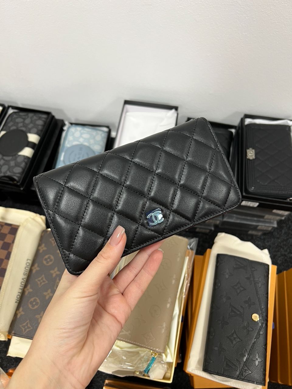 Chanel Classic Long Flap Wallet - 5