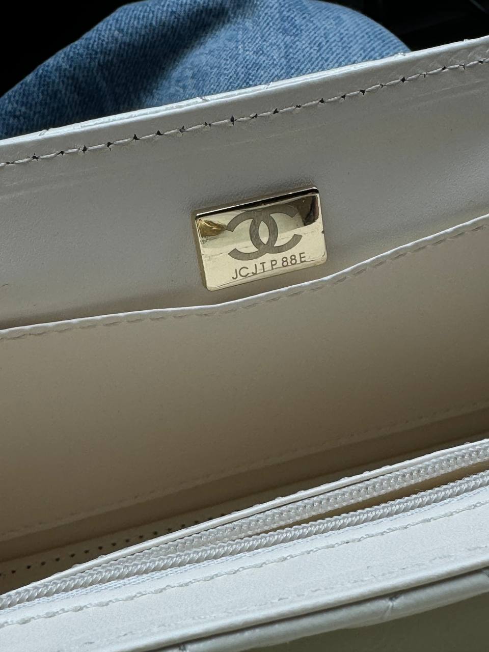 Chanel Kelly Bag Shiny Aged Calfskin Cream &amp; Gold Hardware - 7