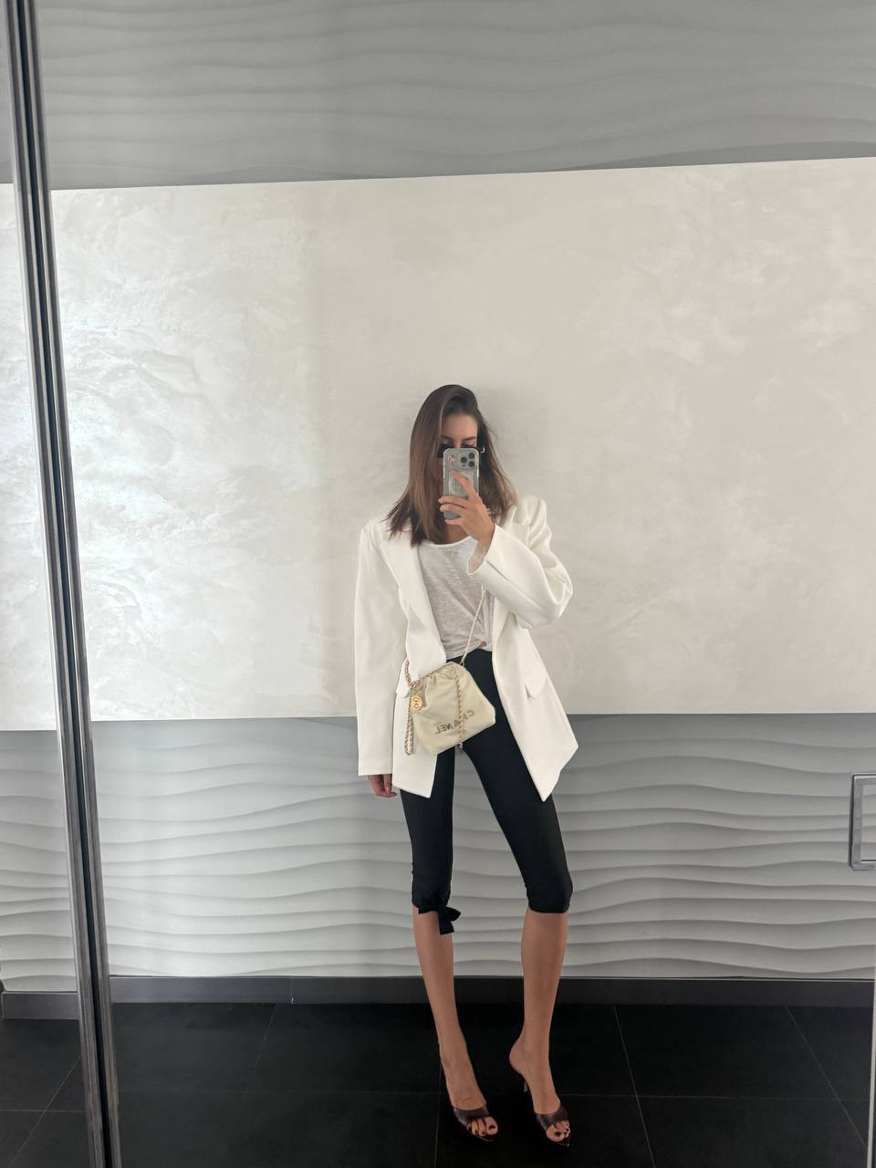 Chanel Milk Quilted Calfskin Mini 20 Bag Gold Hardware - 3