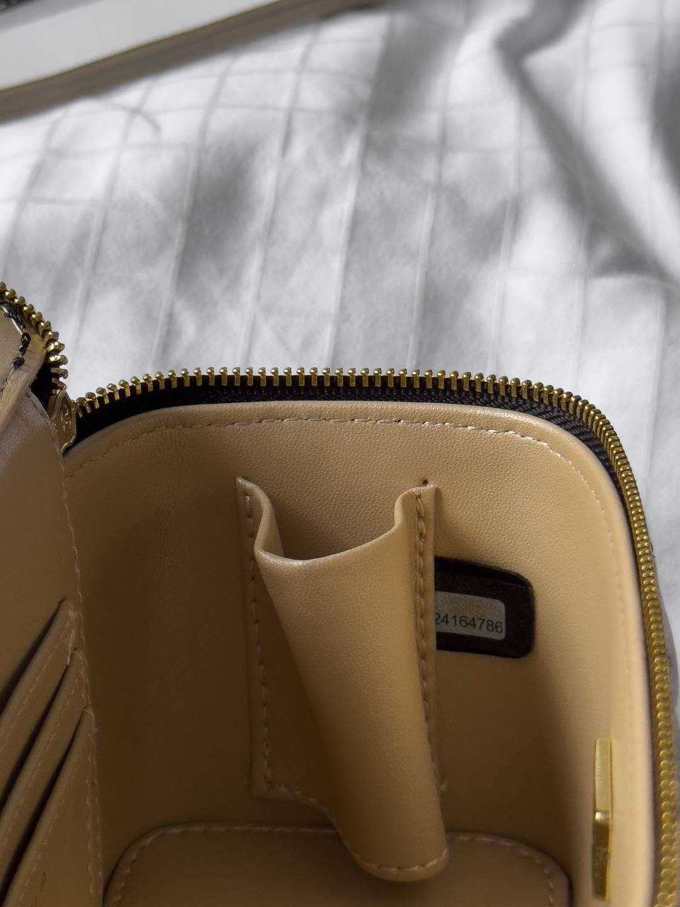 Chanel Mini Vanity Top Handle Case Black Lambskin Brushed Gold Hardware - 16