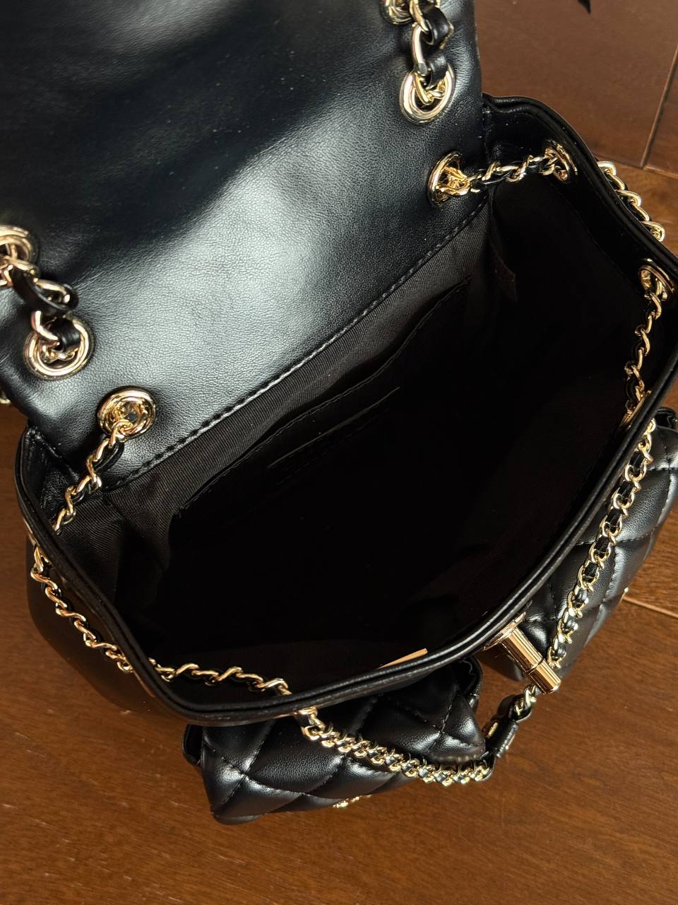 Chanel Two-Pocket Duma Backpack Black - 7