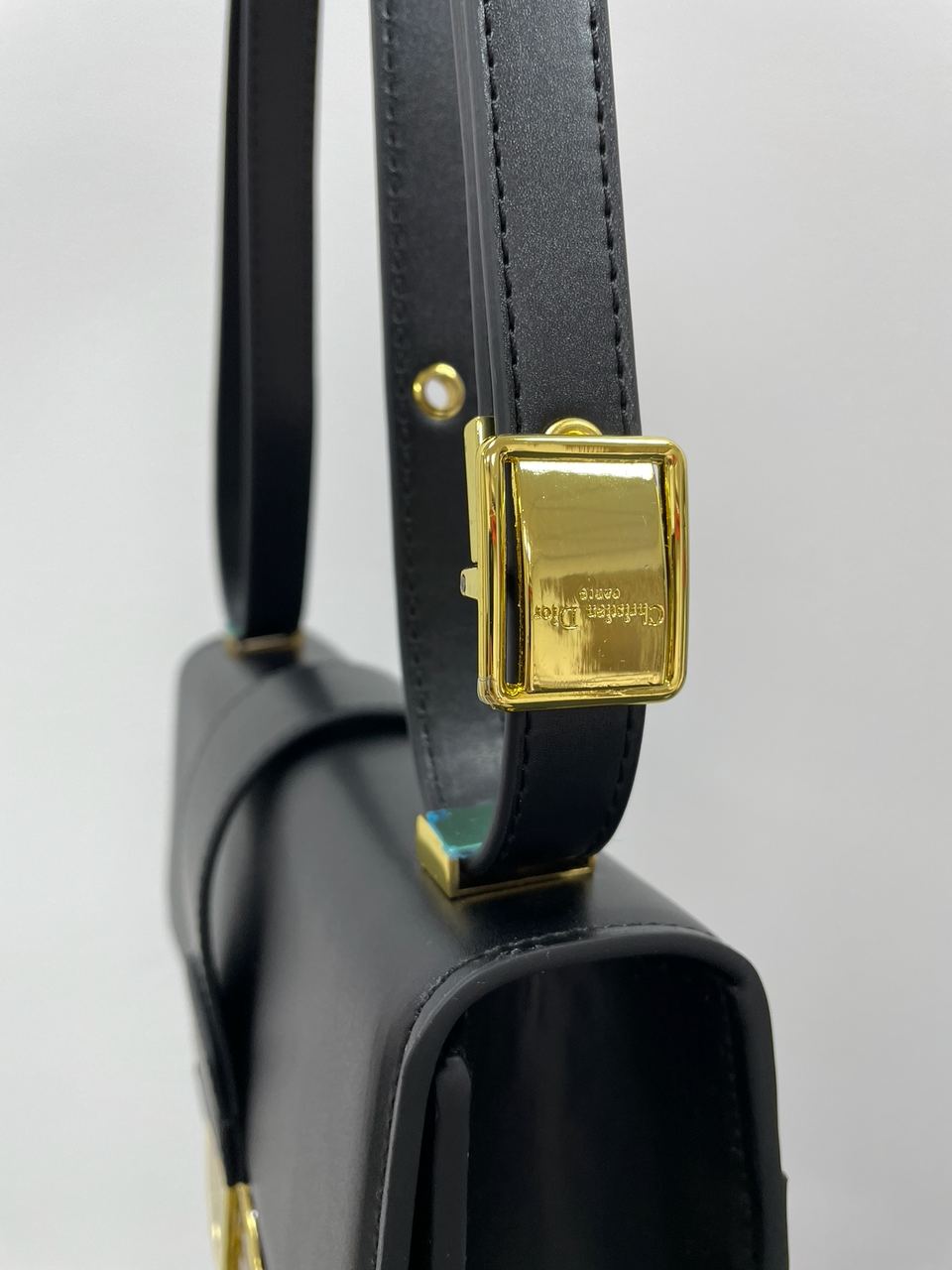 Christian Dior 30 Montaigne Bag Black Box Calfskin - 12