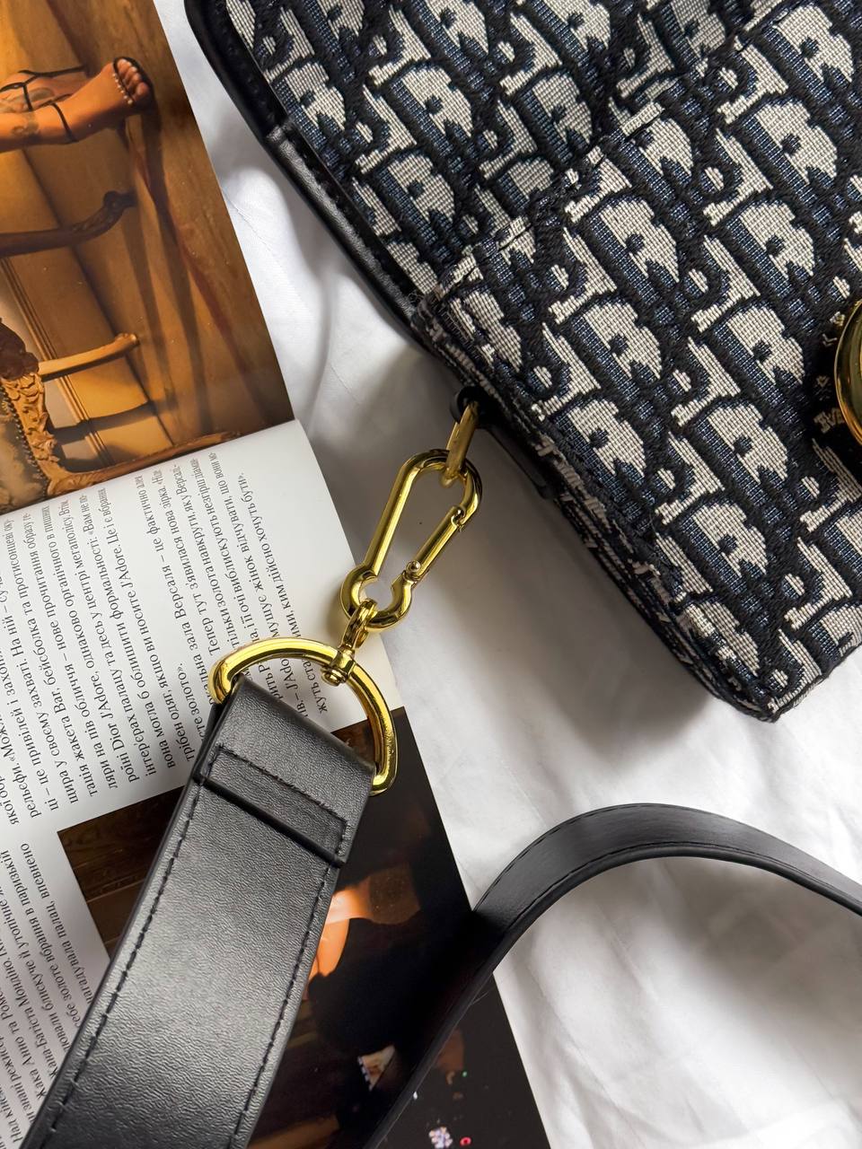 Christian Dior 30 Montaigne Bag Black/Gray - 17