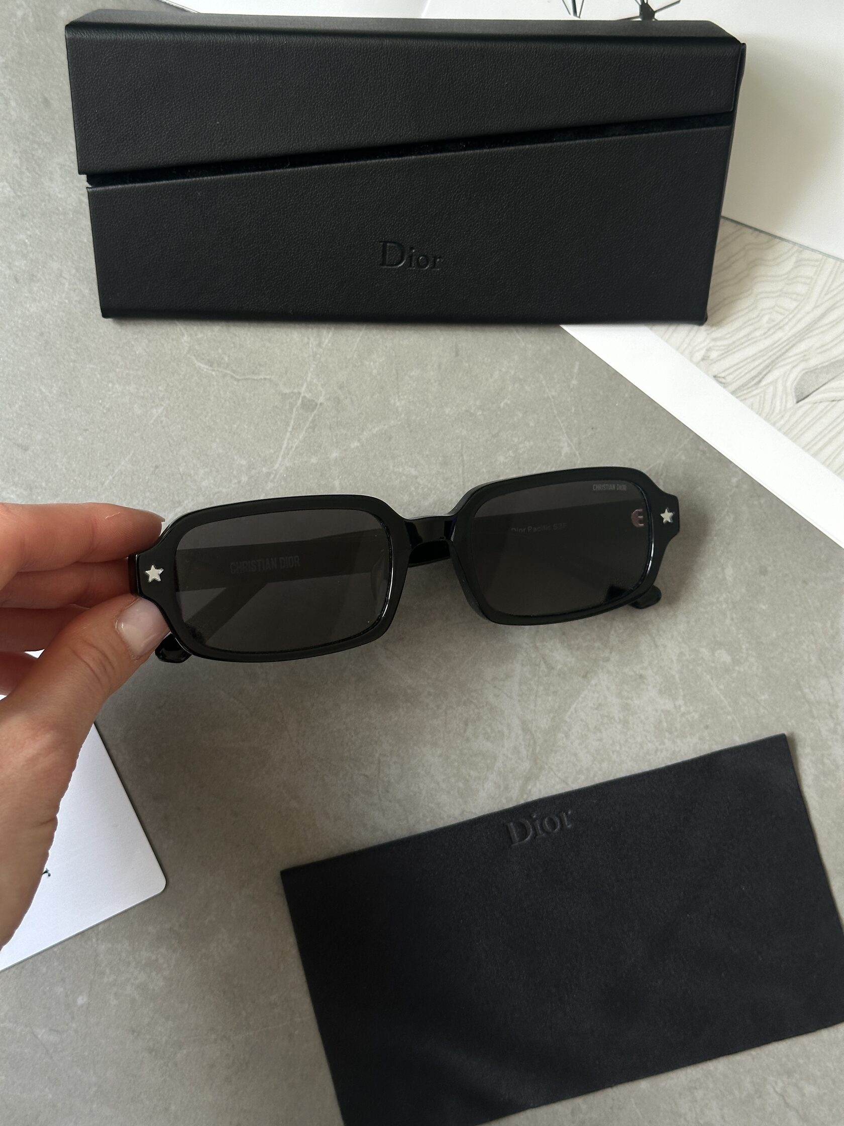 Christian Dior Black/Black Dior Pacific S3F - 7