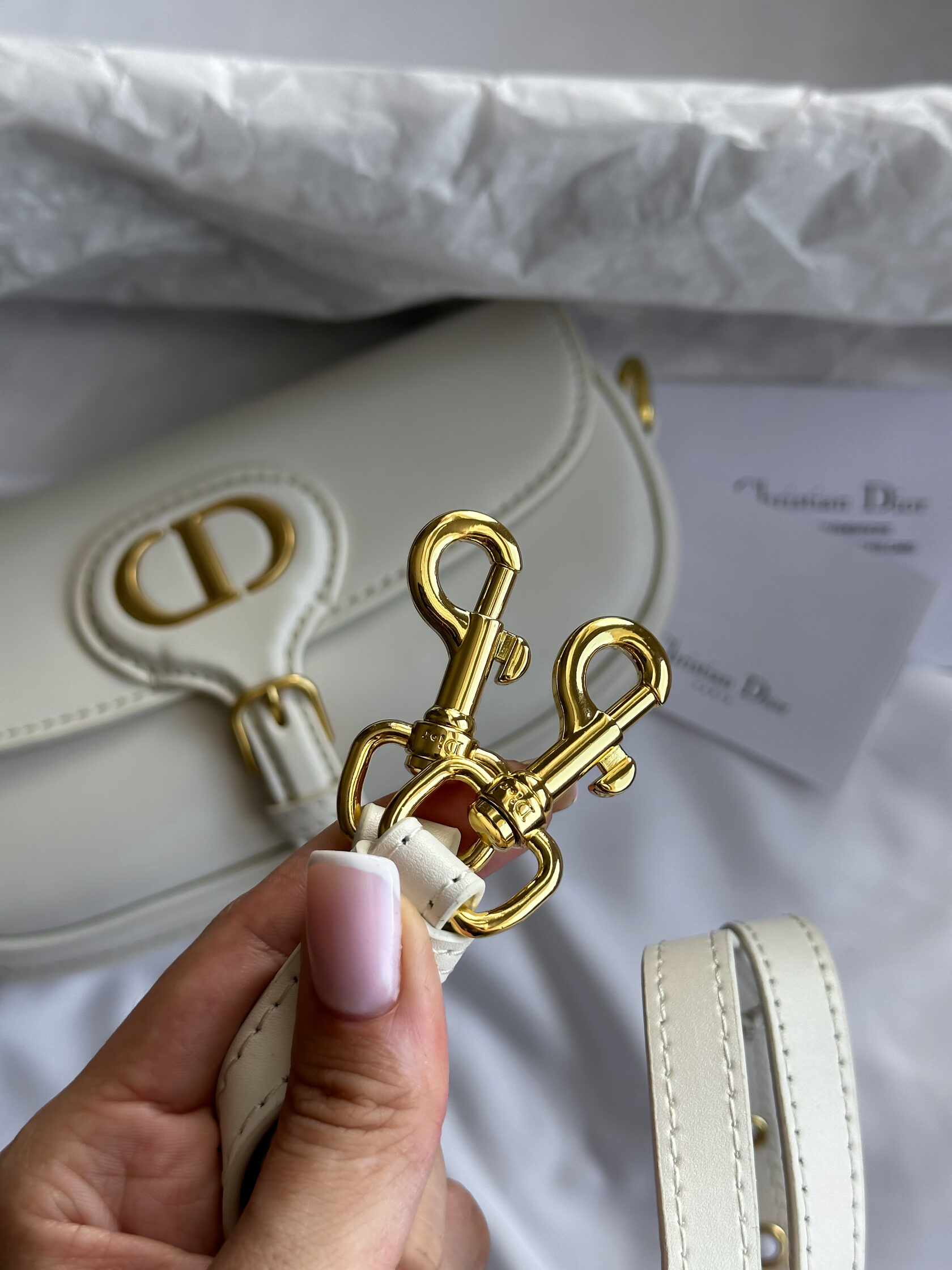 Christian Dior Bobby East-West Bag White Box Calfskin - 5