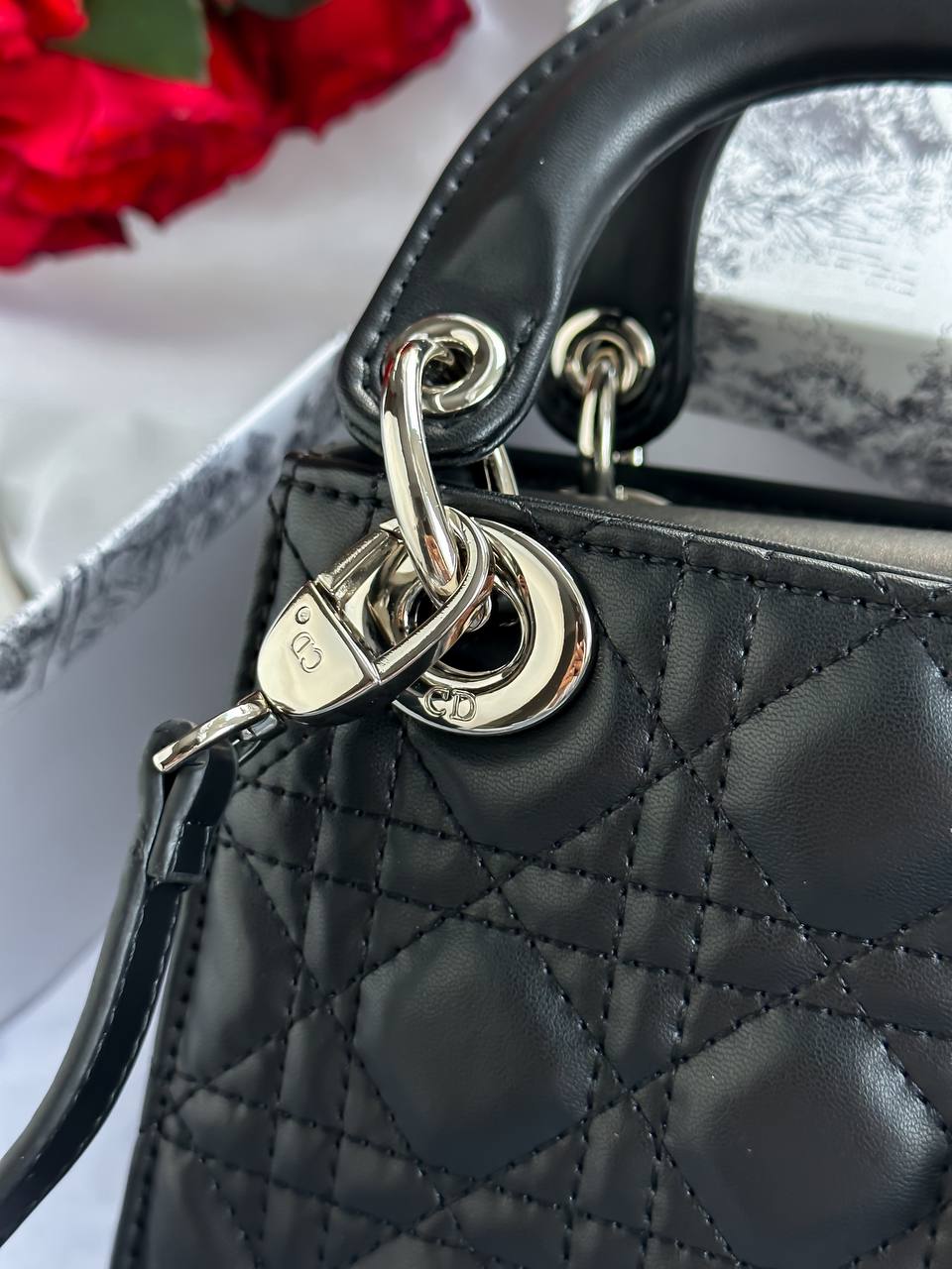 Christian Dior Lady Mini Black/Silver - 5