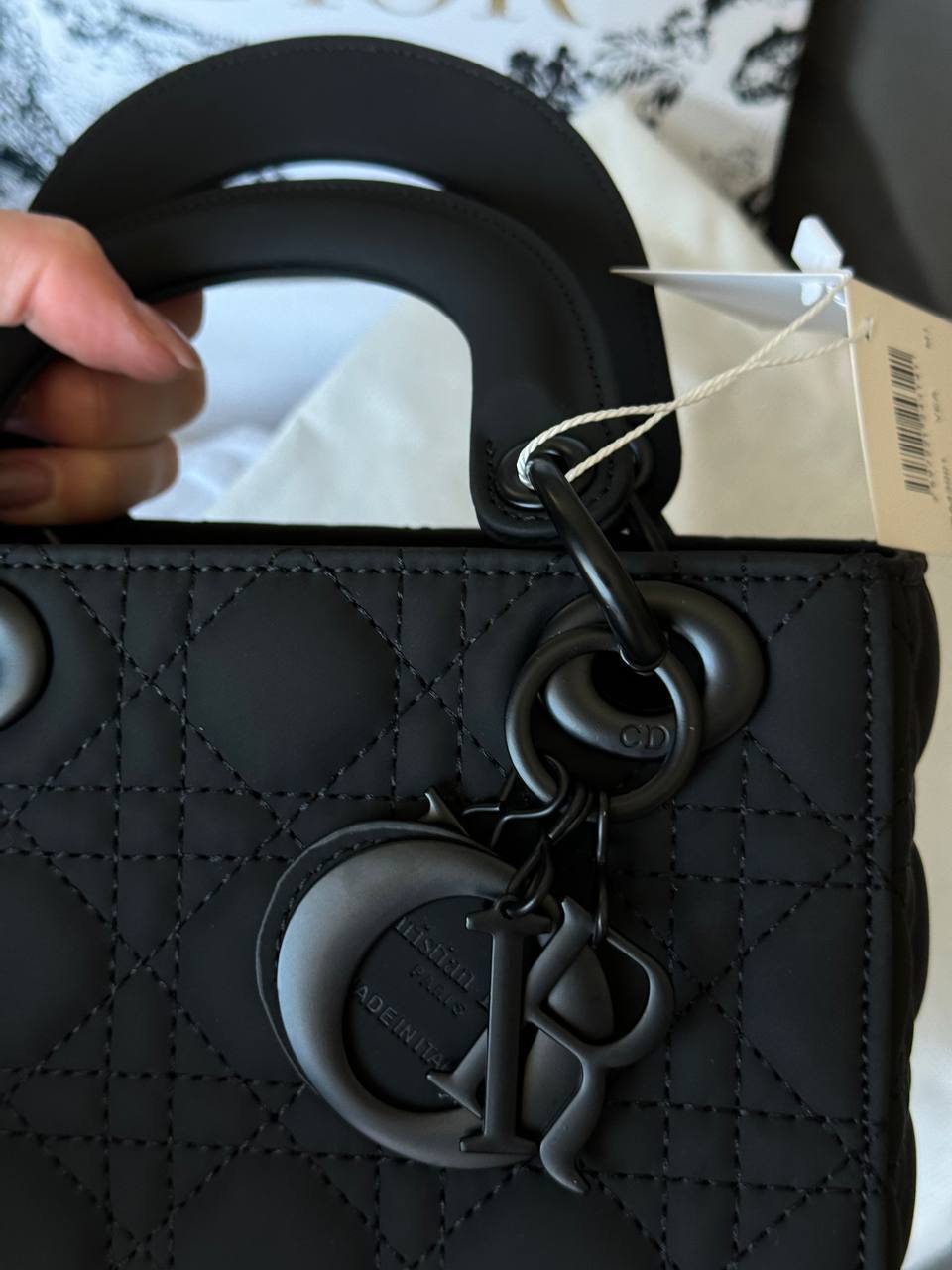 Christian Dior Lady Mini Matte Black - 2