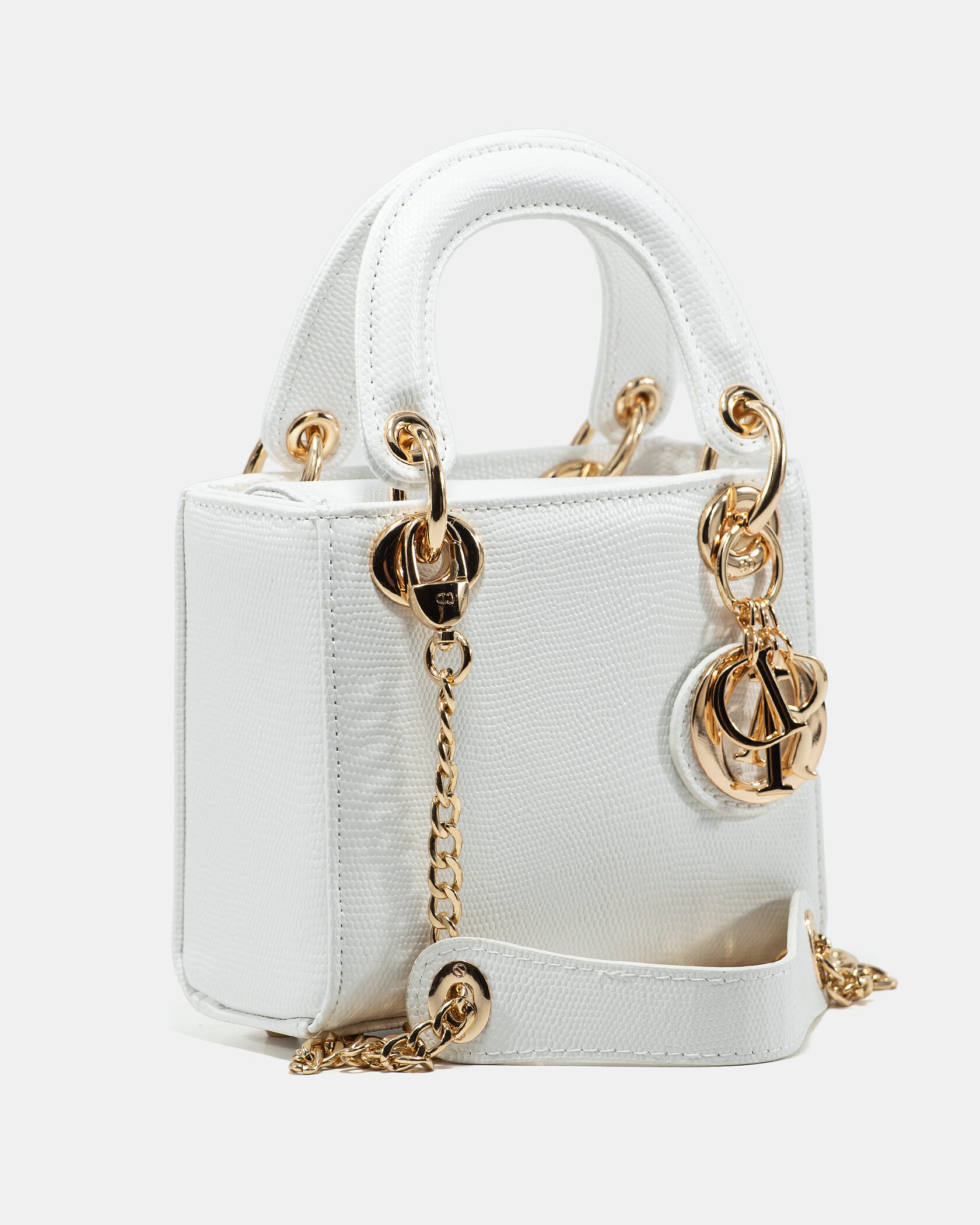 Christian Dior Lady Mini White/Gold - 7