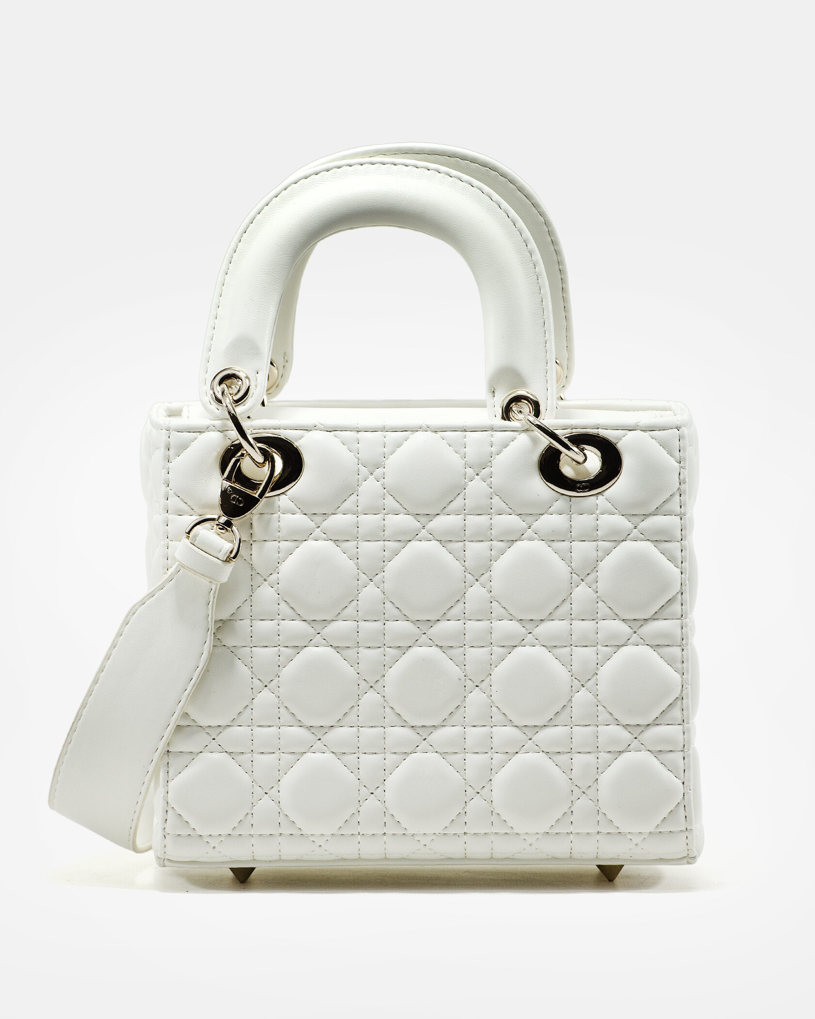 Christian Dior Lady Mini White/Silver - 4
