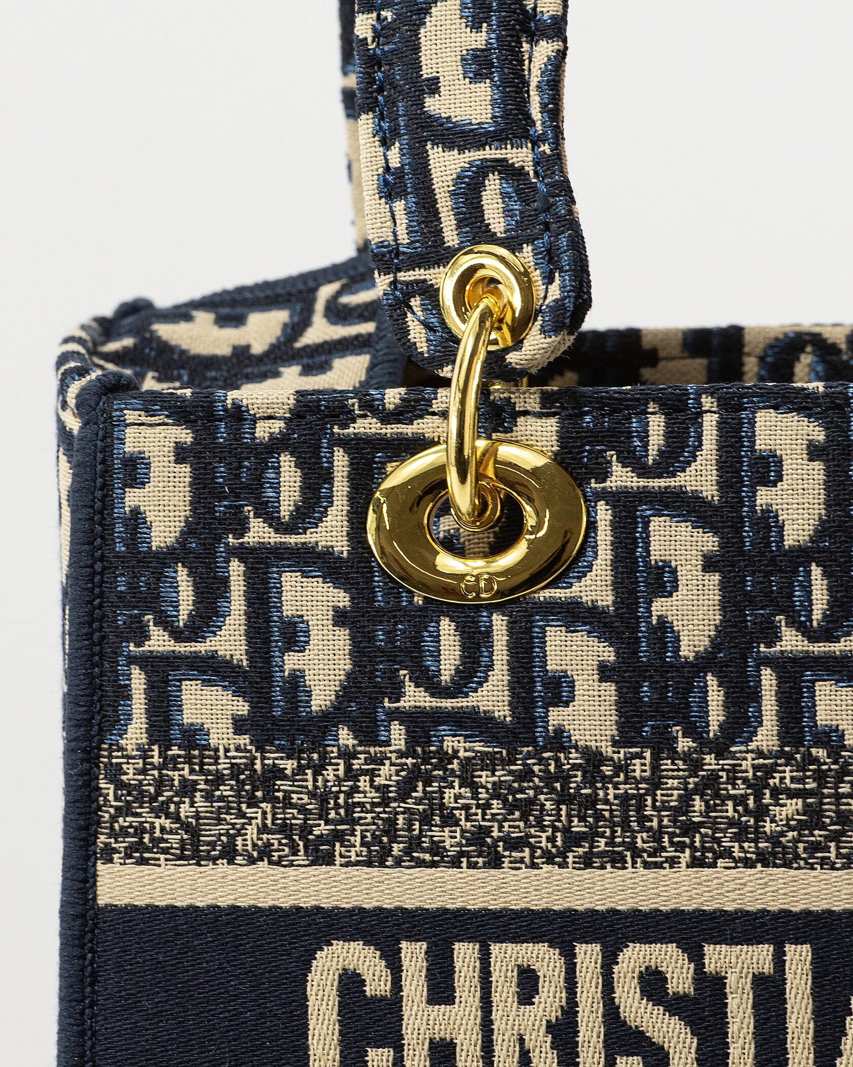 Christian Dior Medium Lady D-Lite Bag Blue - 8