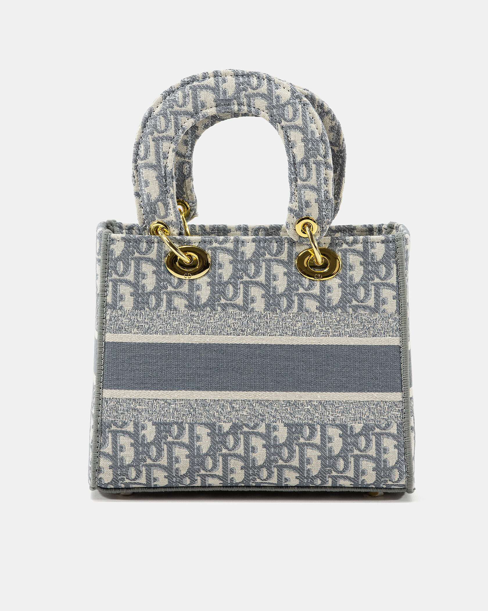 Christian Dior Medium Lady D-Lite Bag Grey - 7