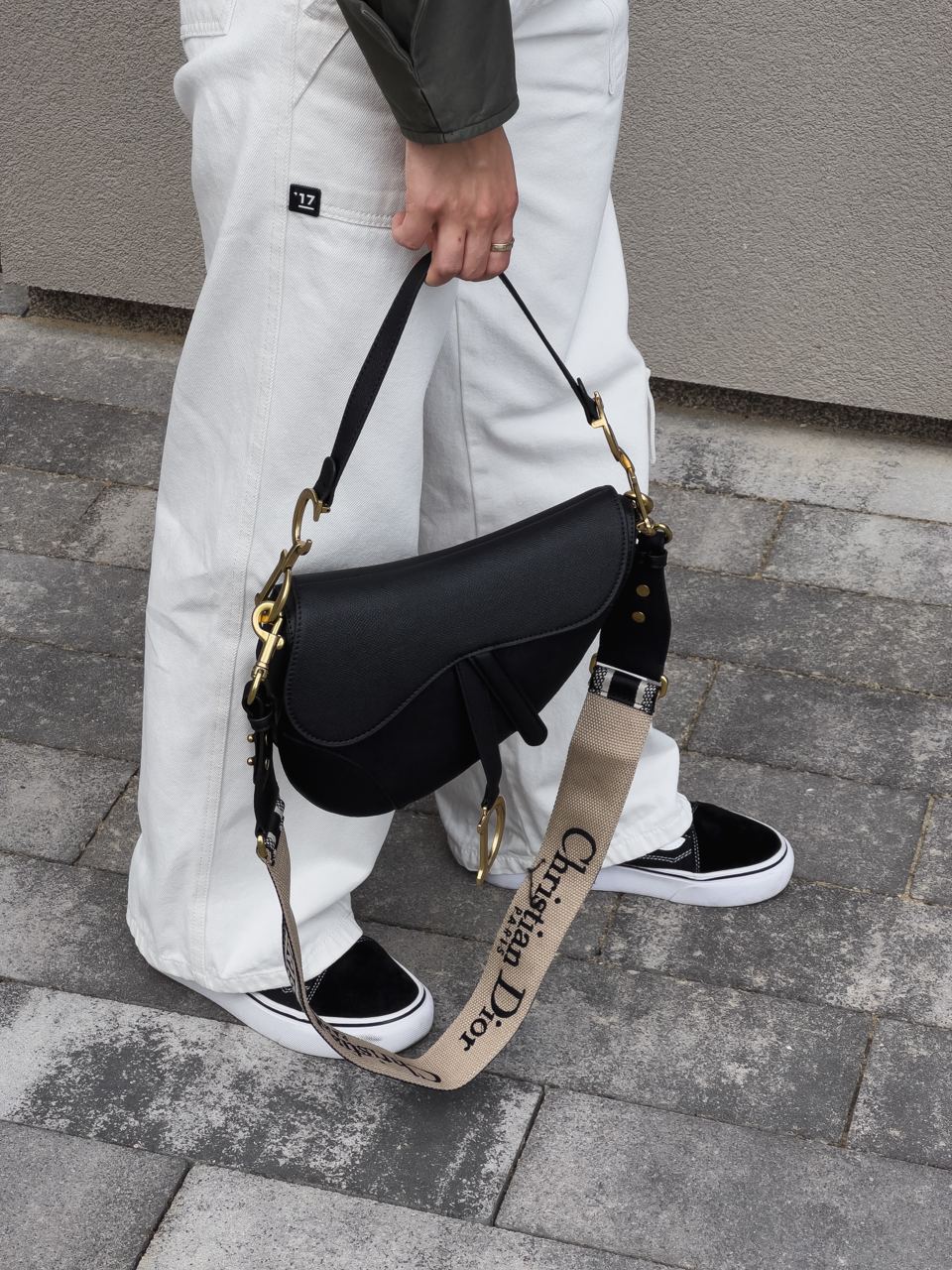 Christian Dior Saddle Calfskin Bag - 16