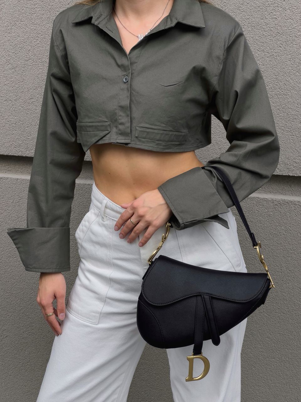 Christian Dior Saddle Calfskin Bag - 6