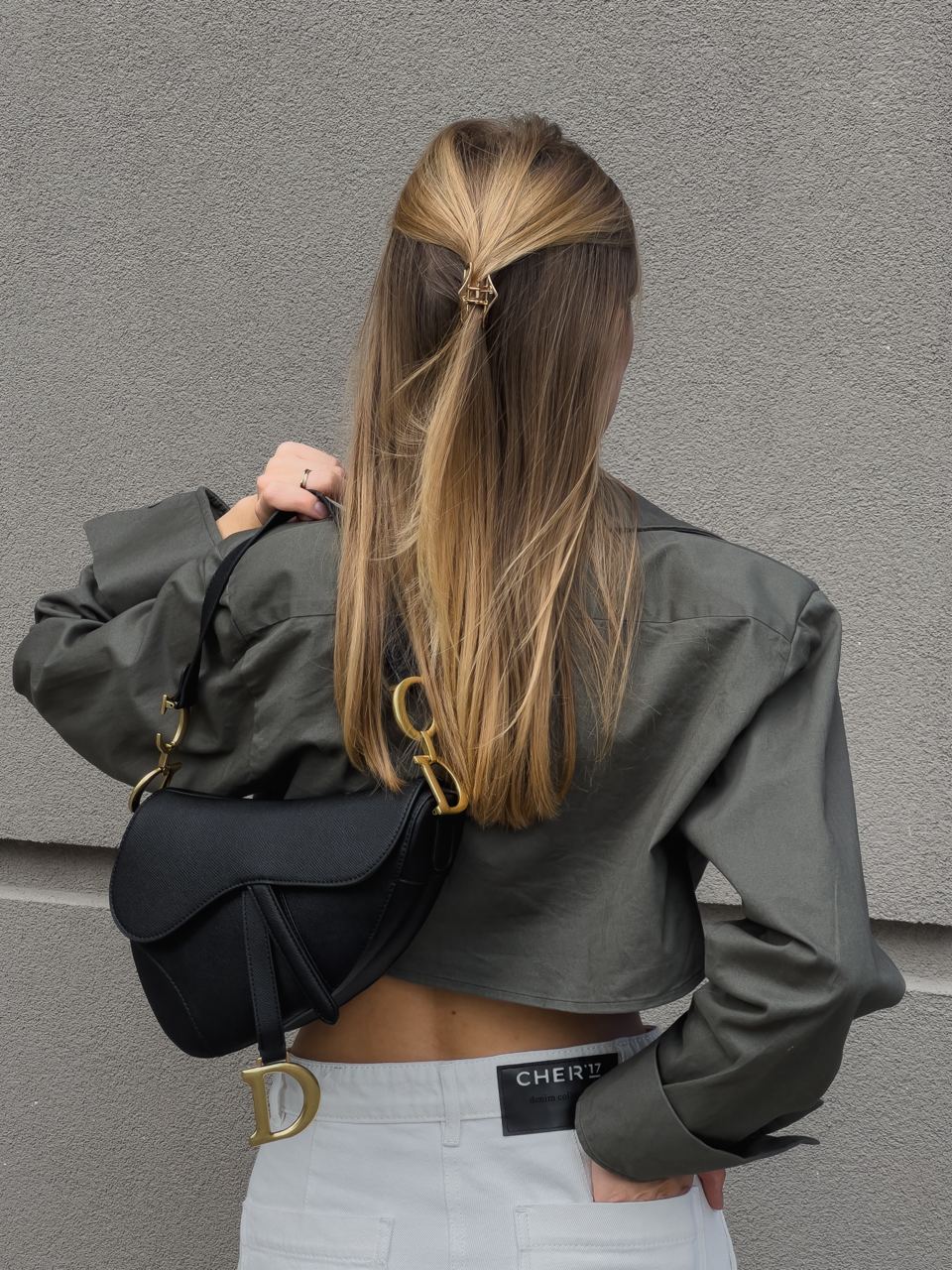 Christian Dior Saddle Calfskin Bag - 9