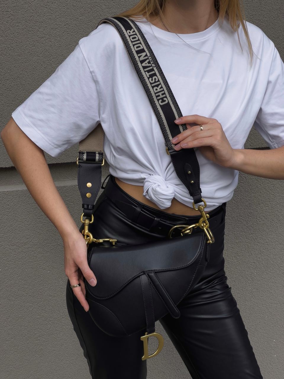 Christian Dior Saddle Calfskin Bag - 10