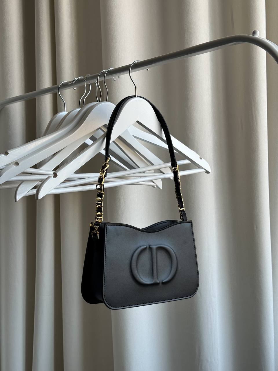 Christian Dior Signature Hobo Mini Bag Black - 2