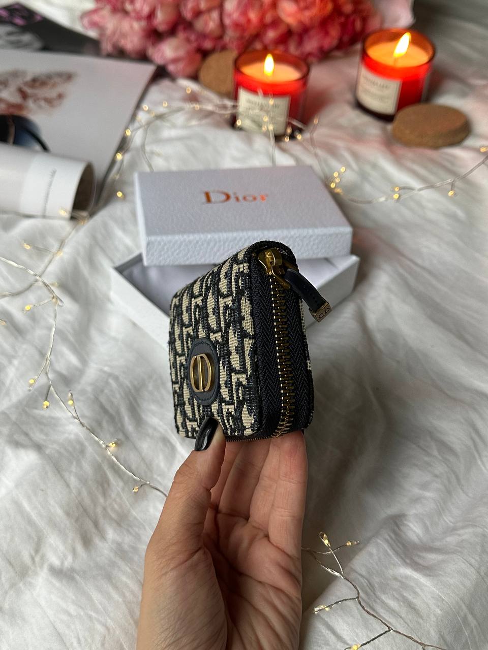 Christian Dior Small 30 Montaigne Wallet Voyageur Coin Purse - 10